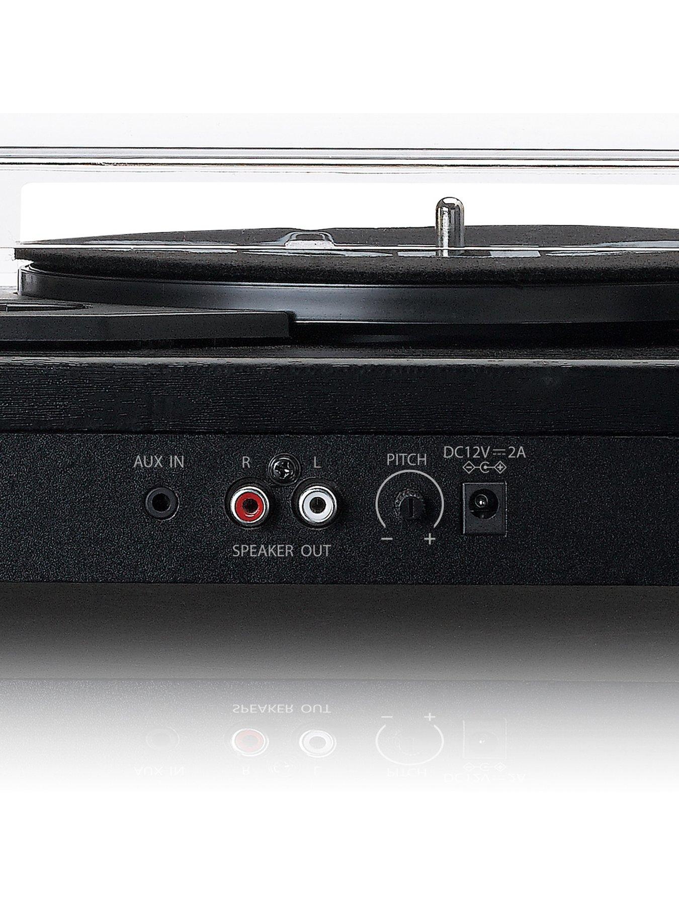  image of lenco-ls-101bk-belt-drive-wooden-turntable
