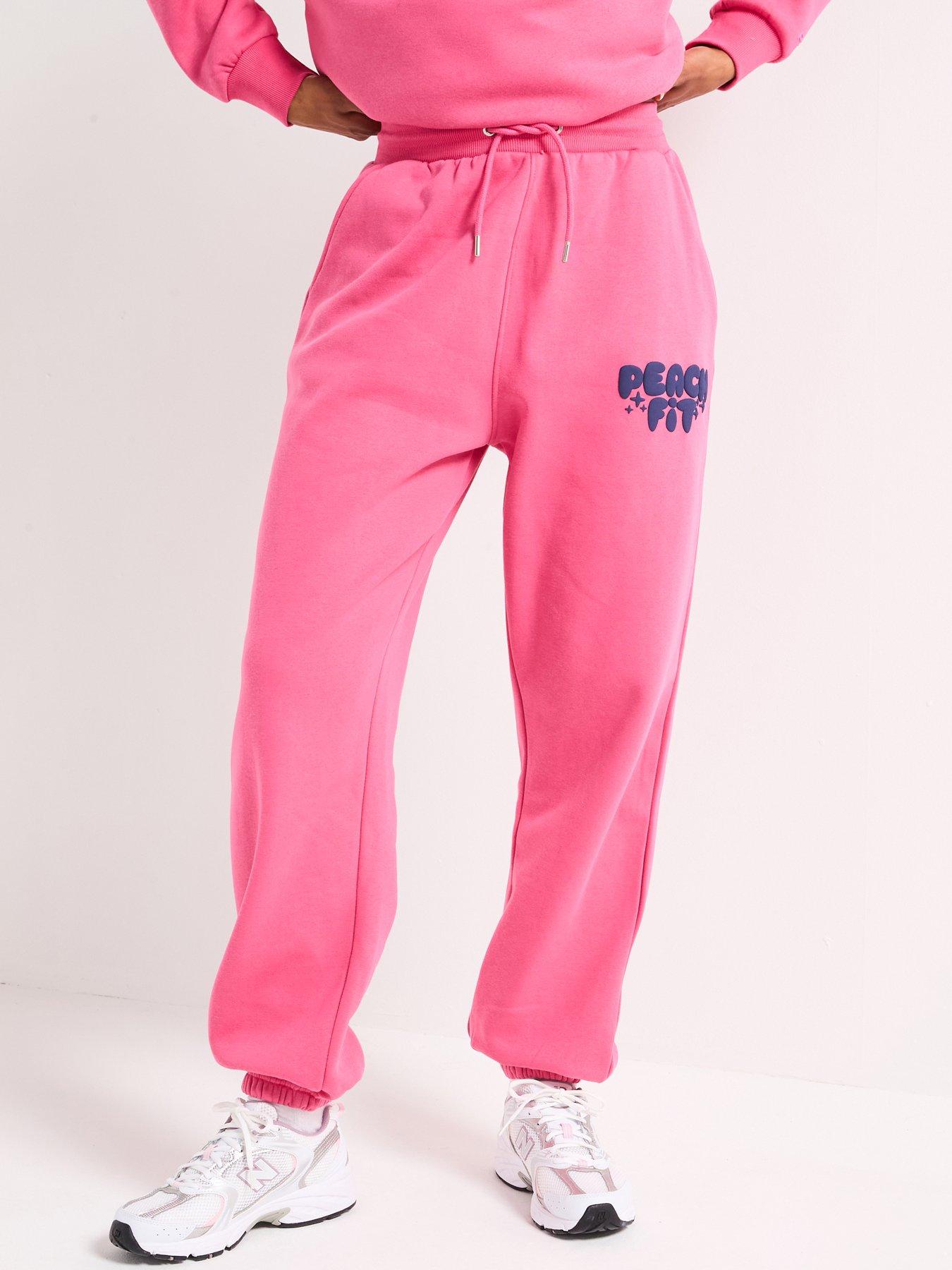 Peach Fit Women's Cosy Dept Joggers - Pink