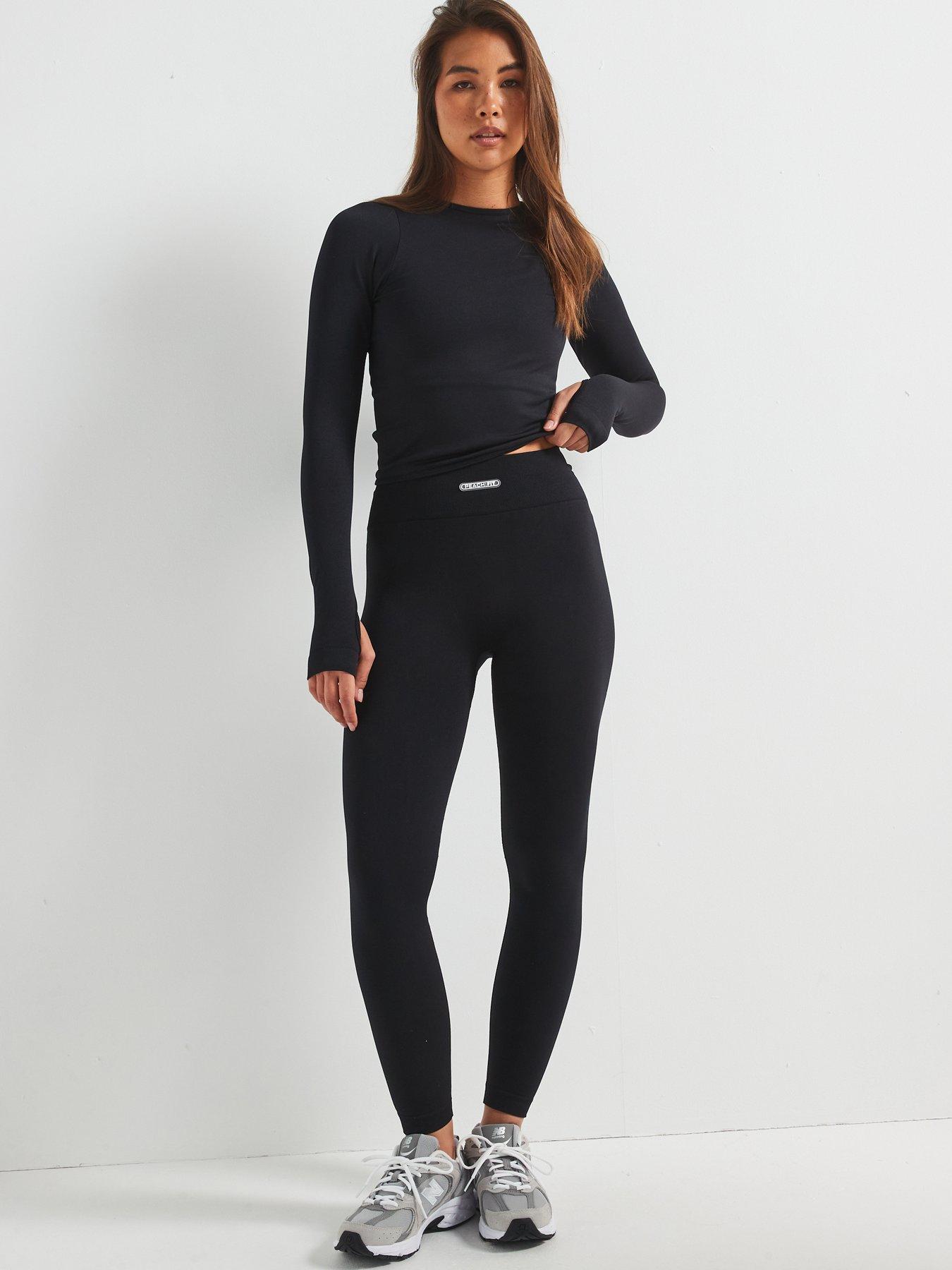  image of peach-fit-womens-nina-legging-black