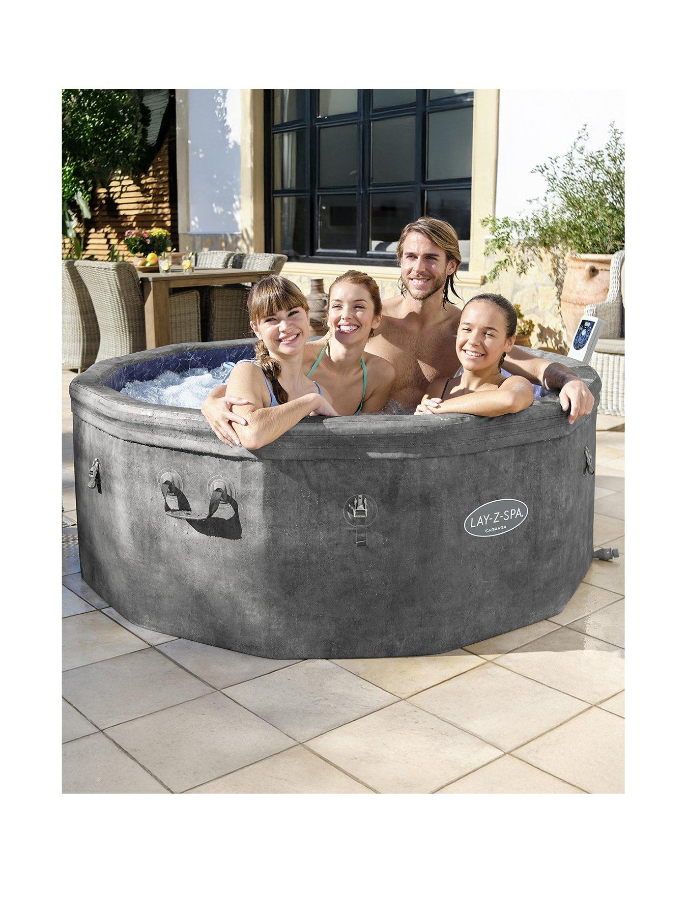 Image 1 of 7 of Lay-Z-Spa Carrara Smart ThermaCore Foam Hot Tub (4-6 Person)