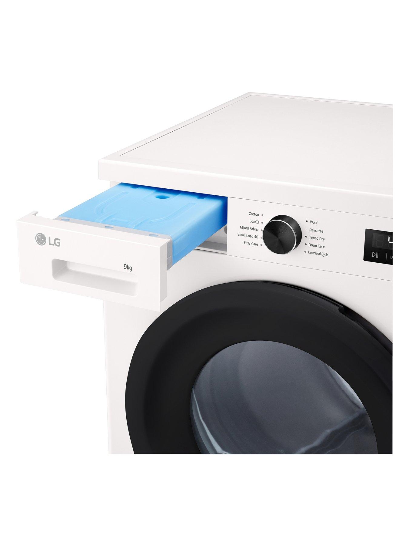 Image 5 of 6 of LG RHX1009NWK&nbsp;9kg Load Eco Hybrid&trade; DUAL Inverter Heat Pump Condenser Tumble Dryer with ThinQ WiFi Function - Glossy White