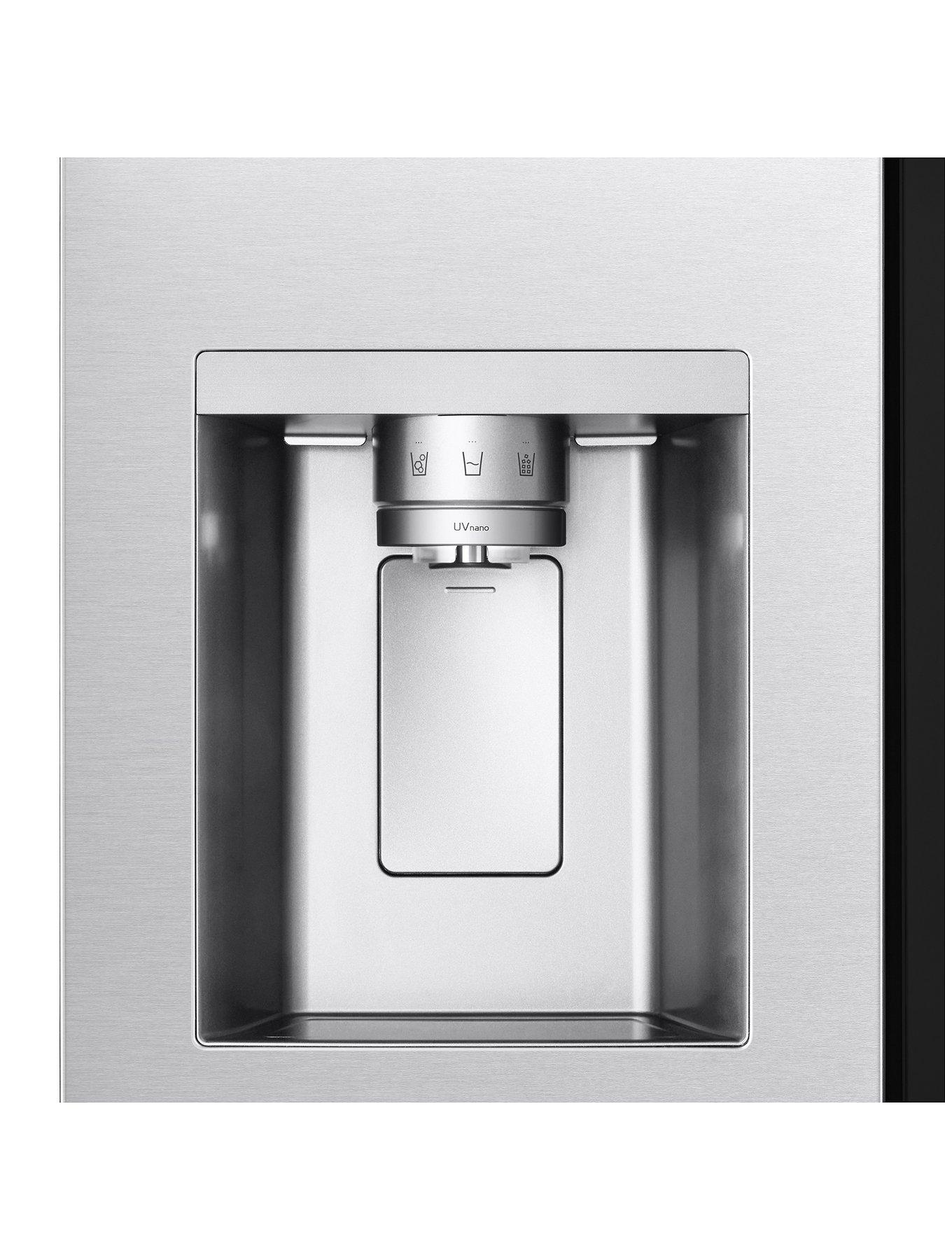 Image 5 of 6 of LG InstaView GSXE90BSAD 628L Smart Inverter American-Style Fridge Freezer - Brushed Steel