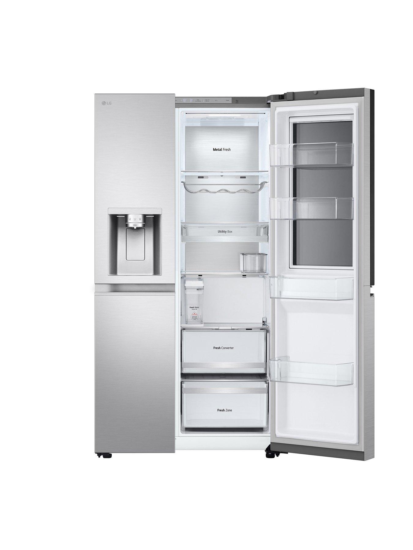 Image 5 of 7 of LG GSXE91BSAD 628L Instaview Smart Inverter American Style Fridge Freezer Brushed Steel