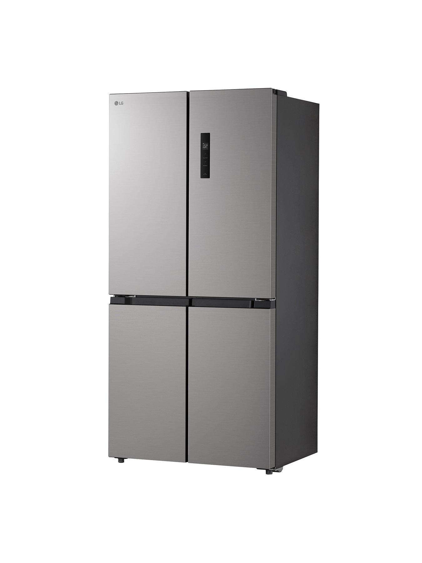 stillFront image of lg-gmm41msbem-482l-inverter-compressor-multi-door-americannbspfridge-freezer--nbspsilver