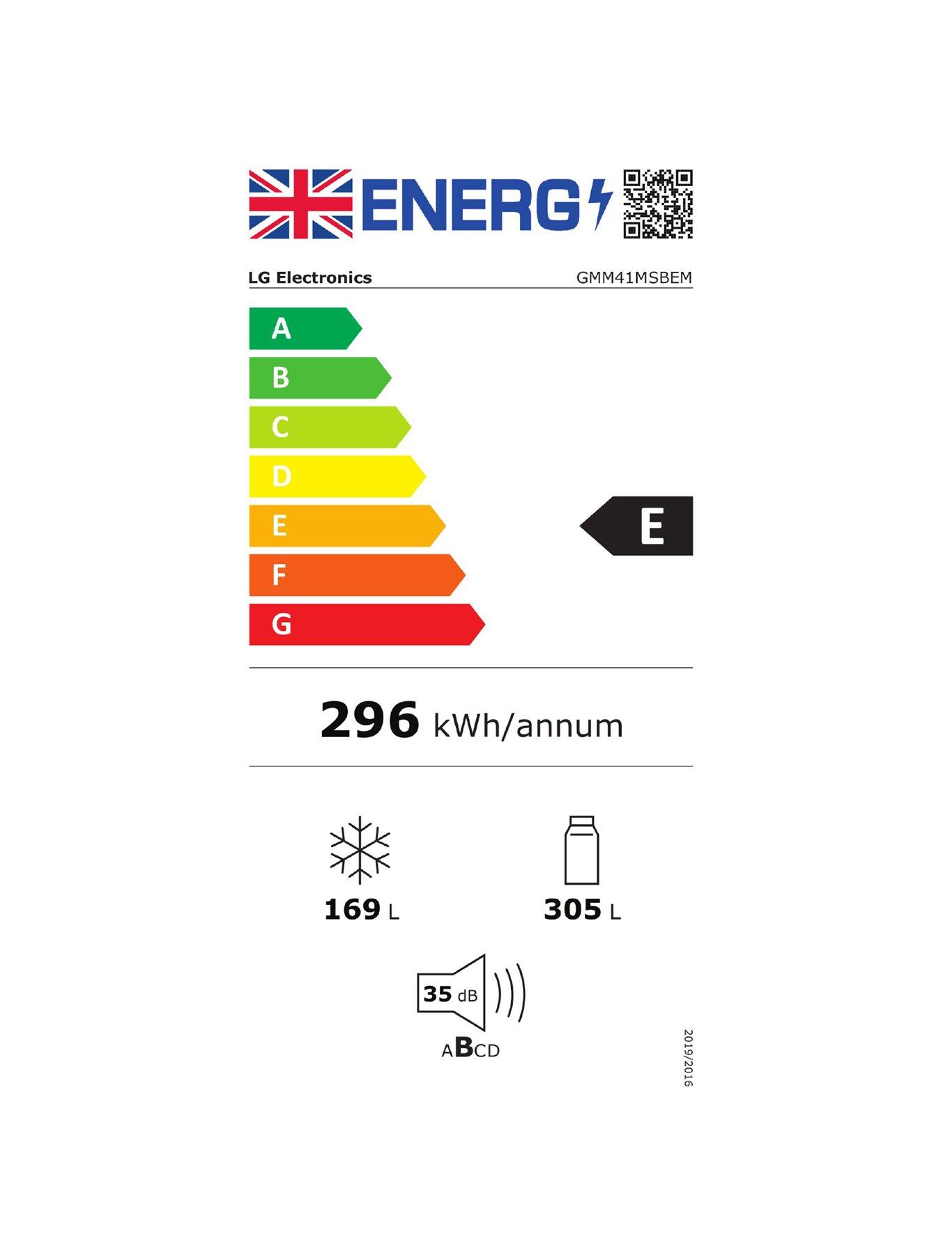 Image 7 of 7 of LG GMM41MSBEM 482L Inverter Compressor Multi-Door American&nbsp;Fridge Freezer -&nbsp;Silver
