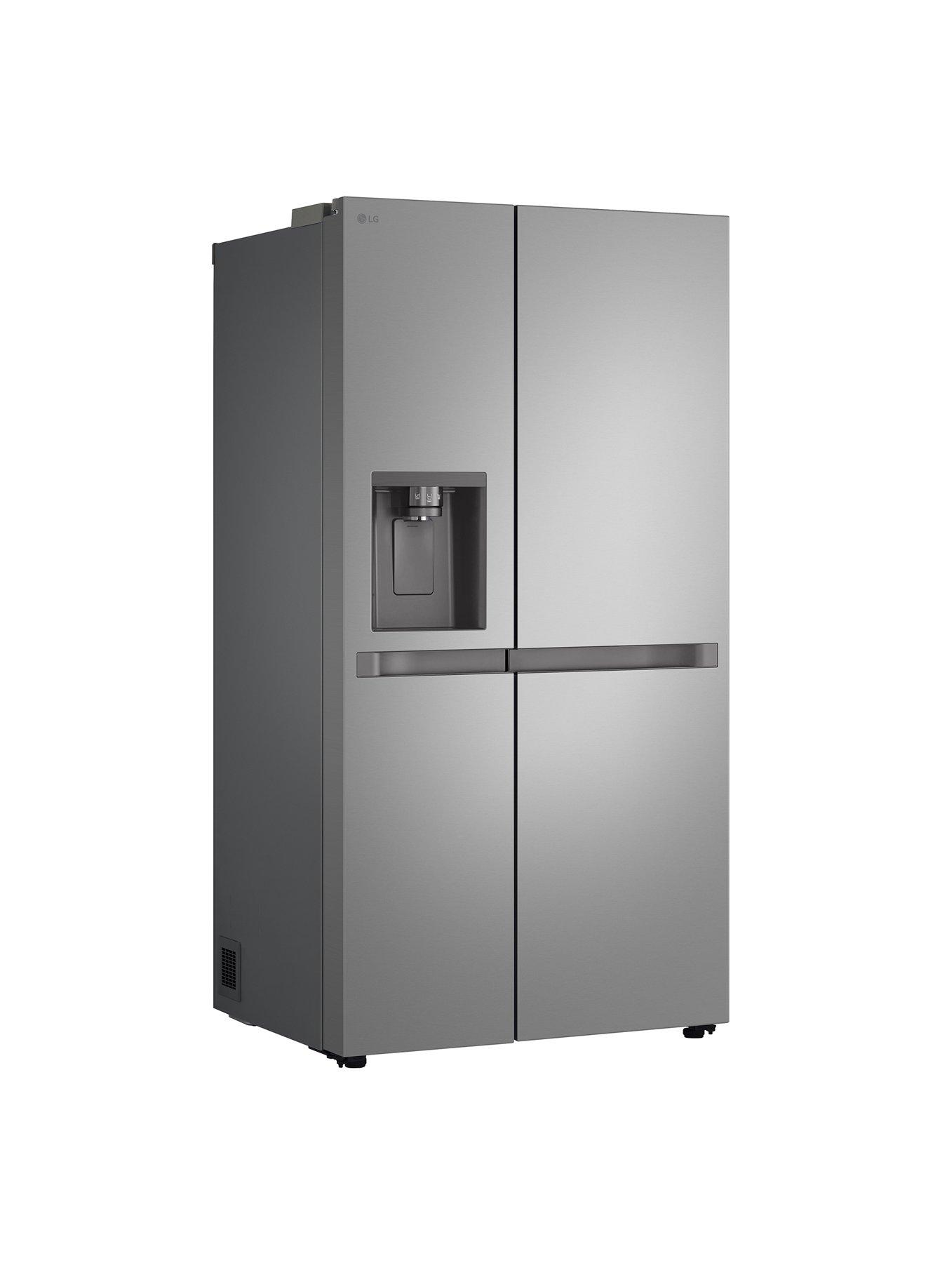  image of lg-gslc41pype-638l-smart-inverter-american-style-fridge-freezer-prime-silver