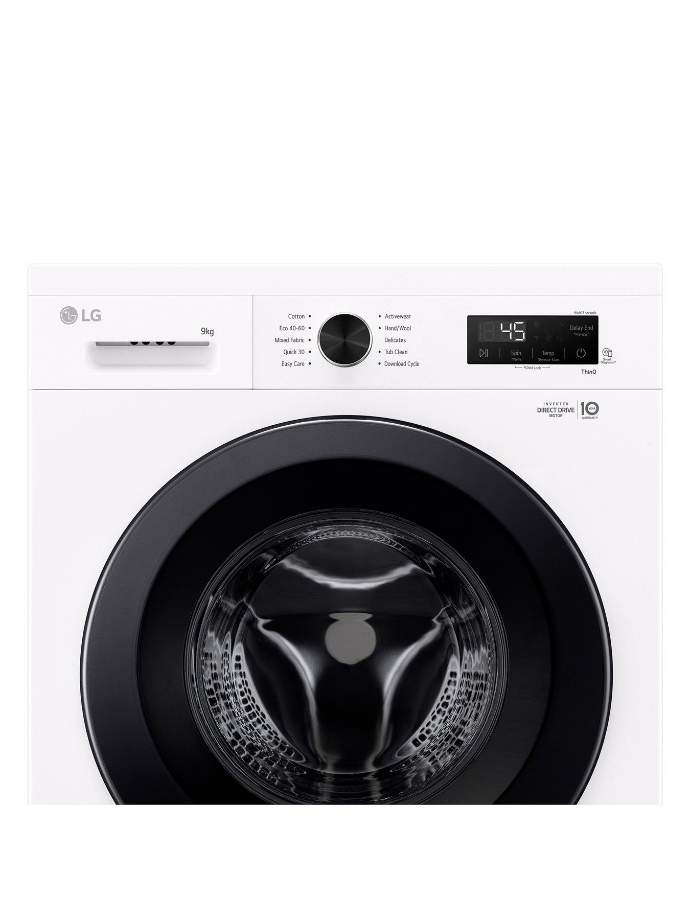 Image 4 of 7 of LG Series 2 Direct DriveT F4X1009NWK 9 kg 1400 Spin Washing Machine - White - A Rated