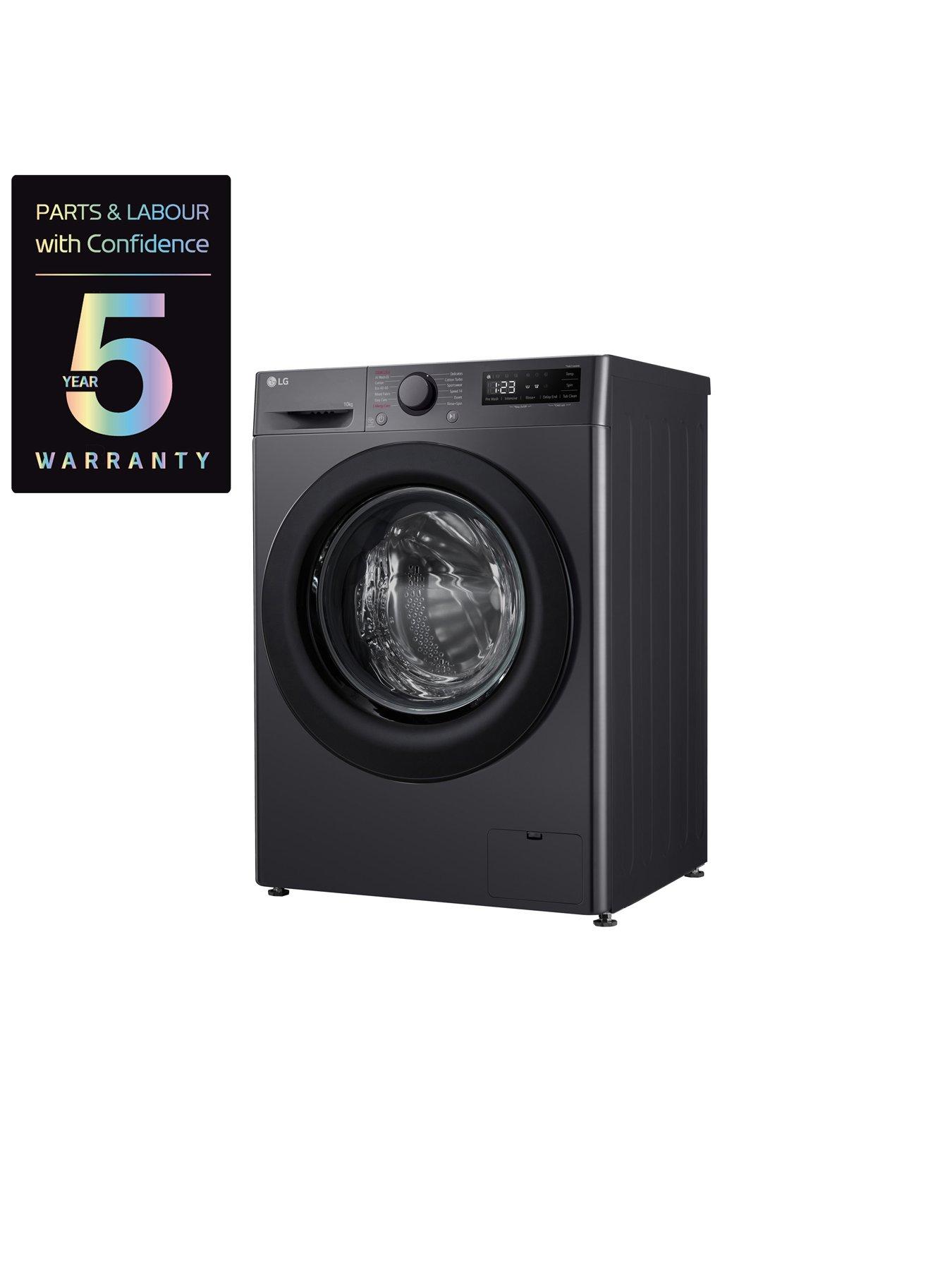 image of lg-f4y510gbln1-10kg-1400-washing-machine-slate-grey