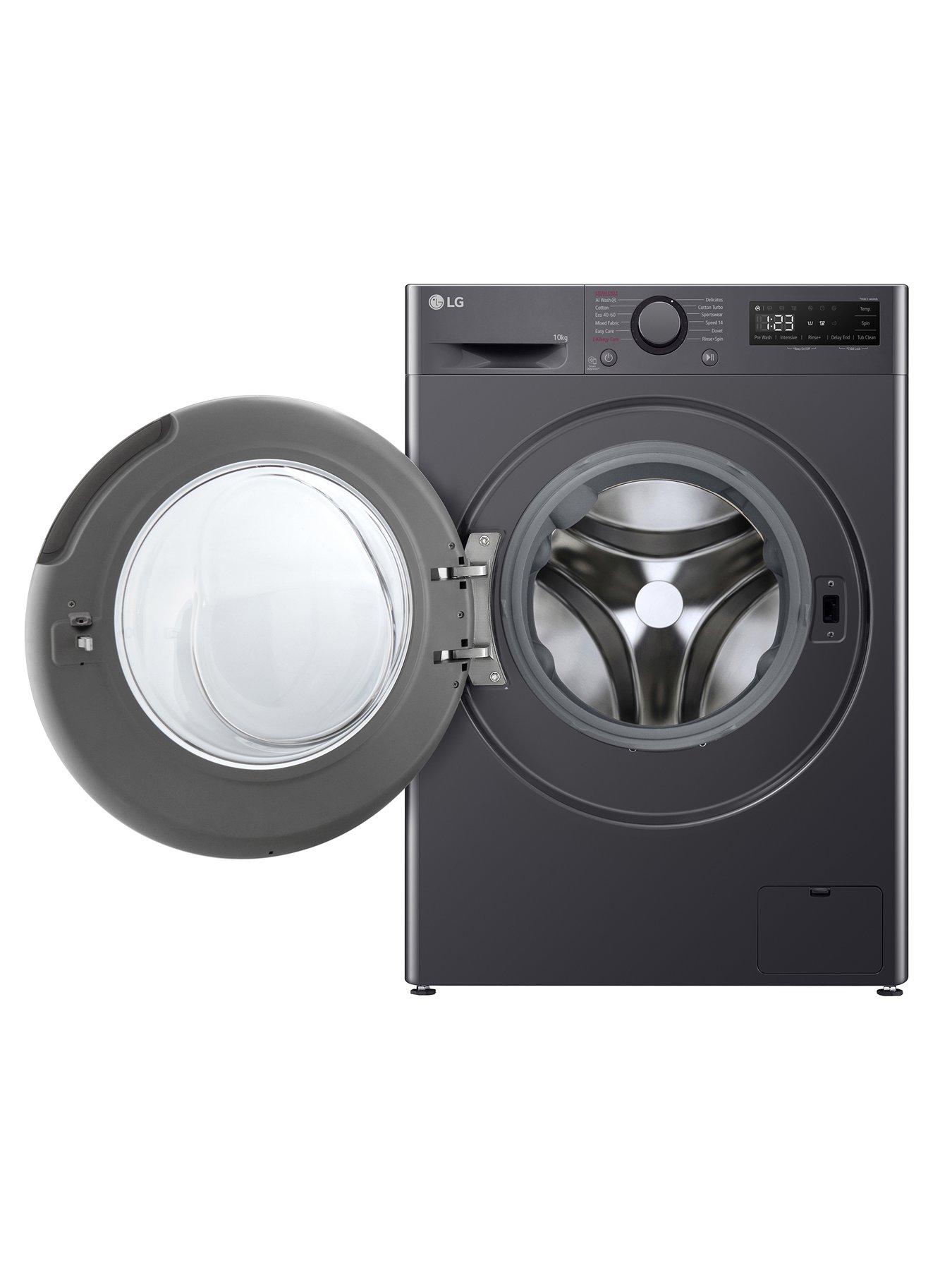 Image 3 of 7 of LG Series 4 AI Direct DriveT F4Y510GBLN1 10 kg Washing Machine - Slate Grey - A-10% Rated