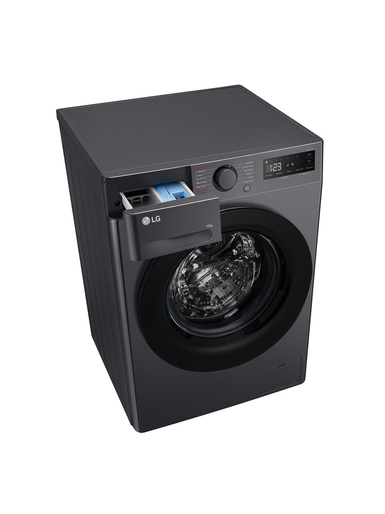 image of lg-f4y510gbln1-10kg-1400-washing-machine-slate-grey