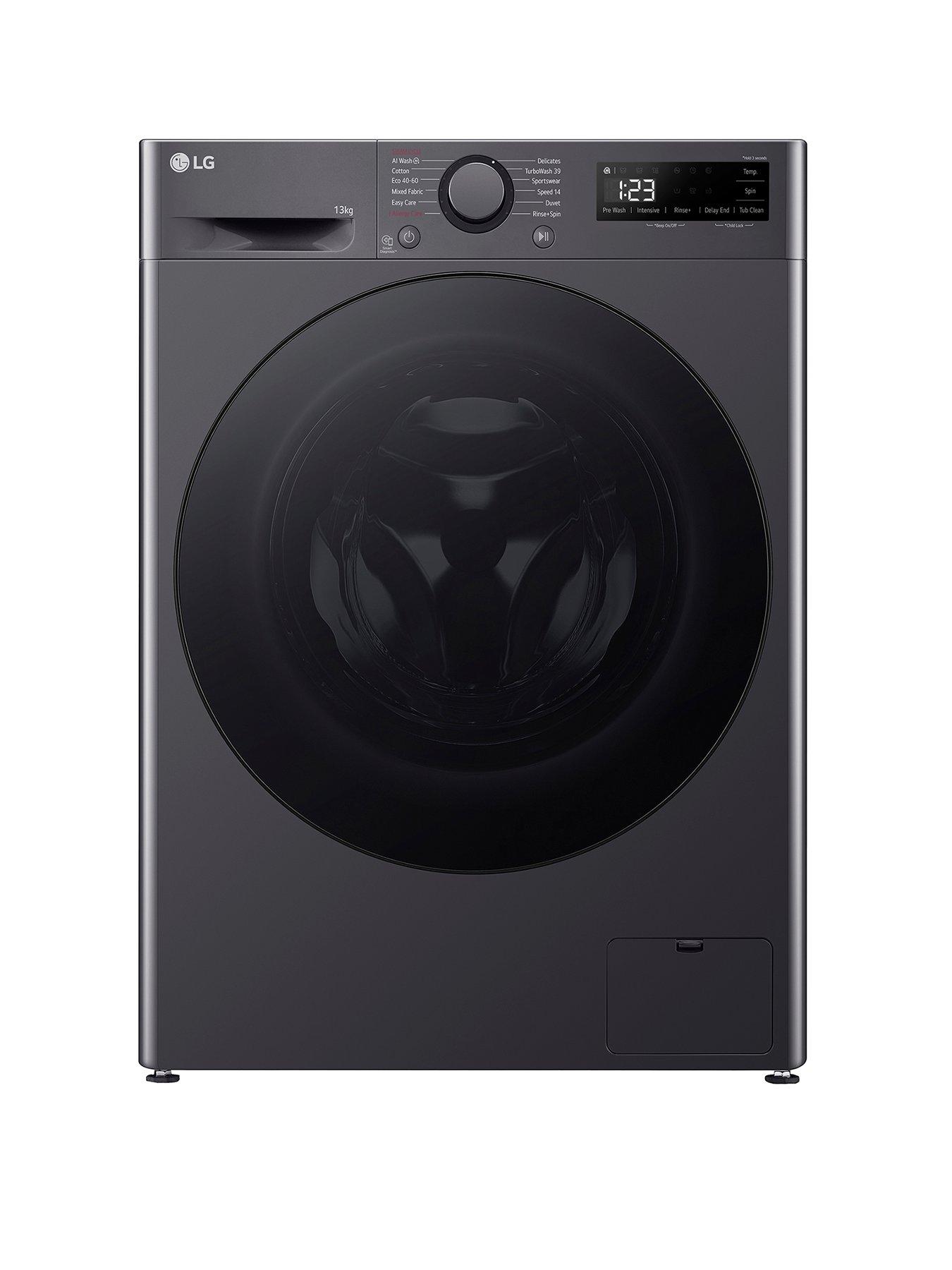 lg-turbowashnbspf4y513gbln1-13kg-washnbsp1400-spin-washing-machine-slate-grey