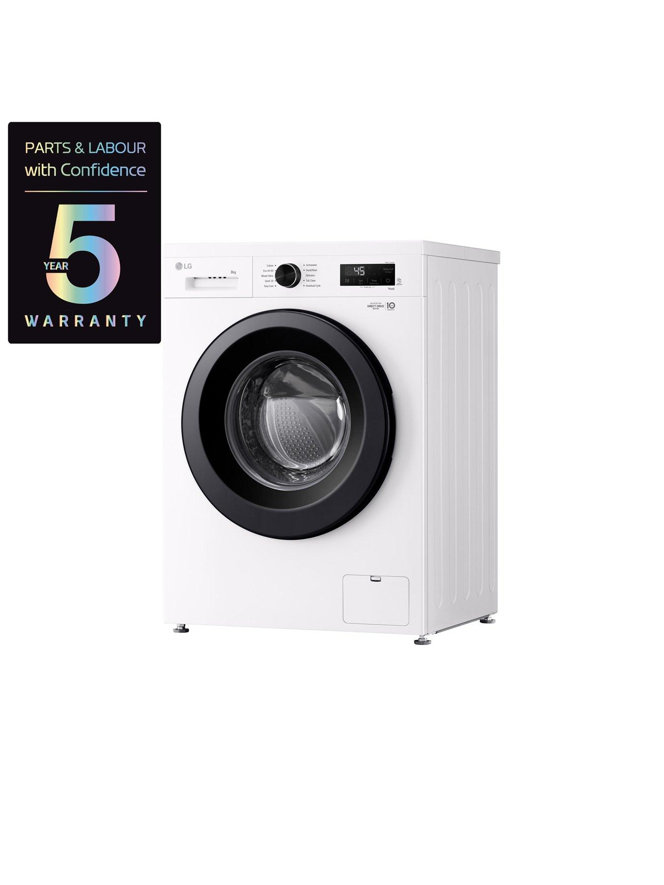  image of lg-f4x1008nwk-8kg-load-1400-spin-washing-machine-white
