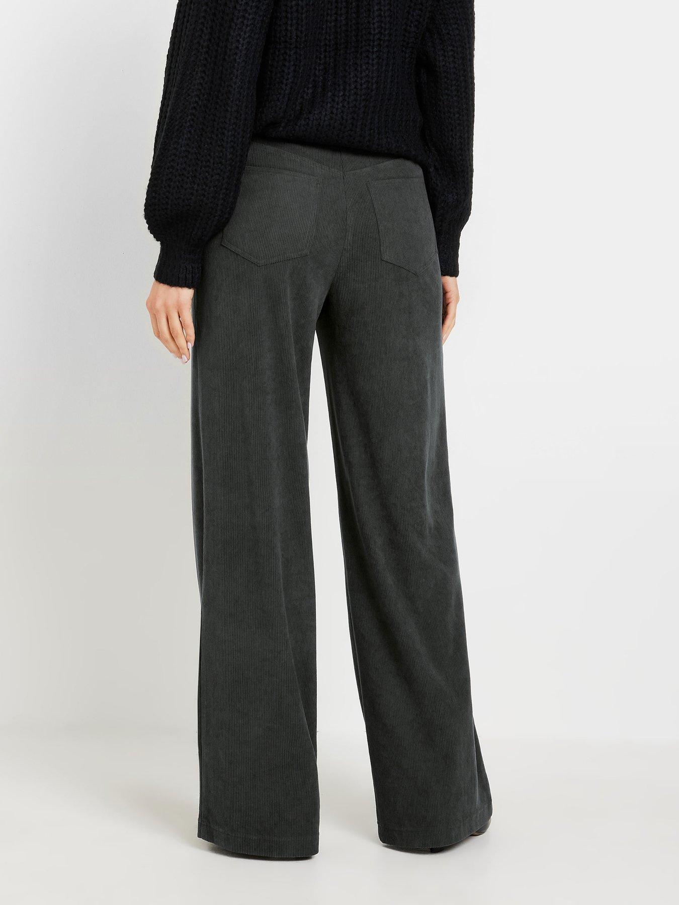  image of long-tall-sally-tall-cord-wide-leg-jean-34-grey