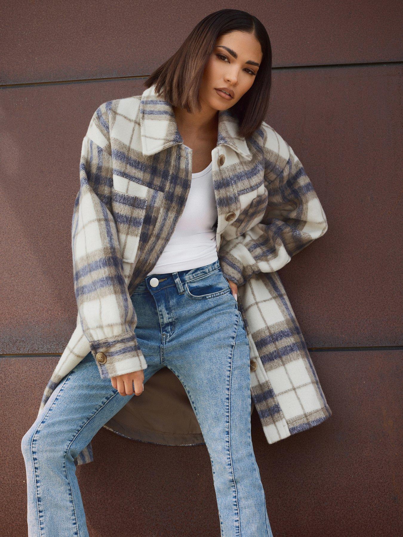 pixiegirl-petite-check-longline-shacket-blue