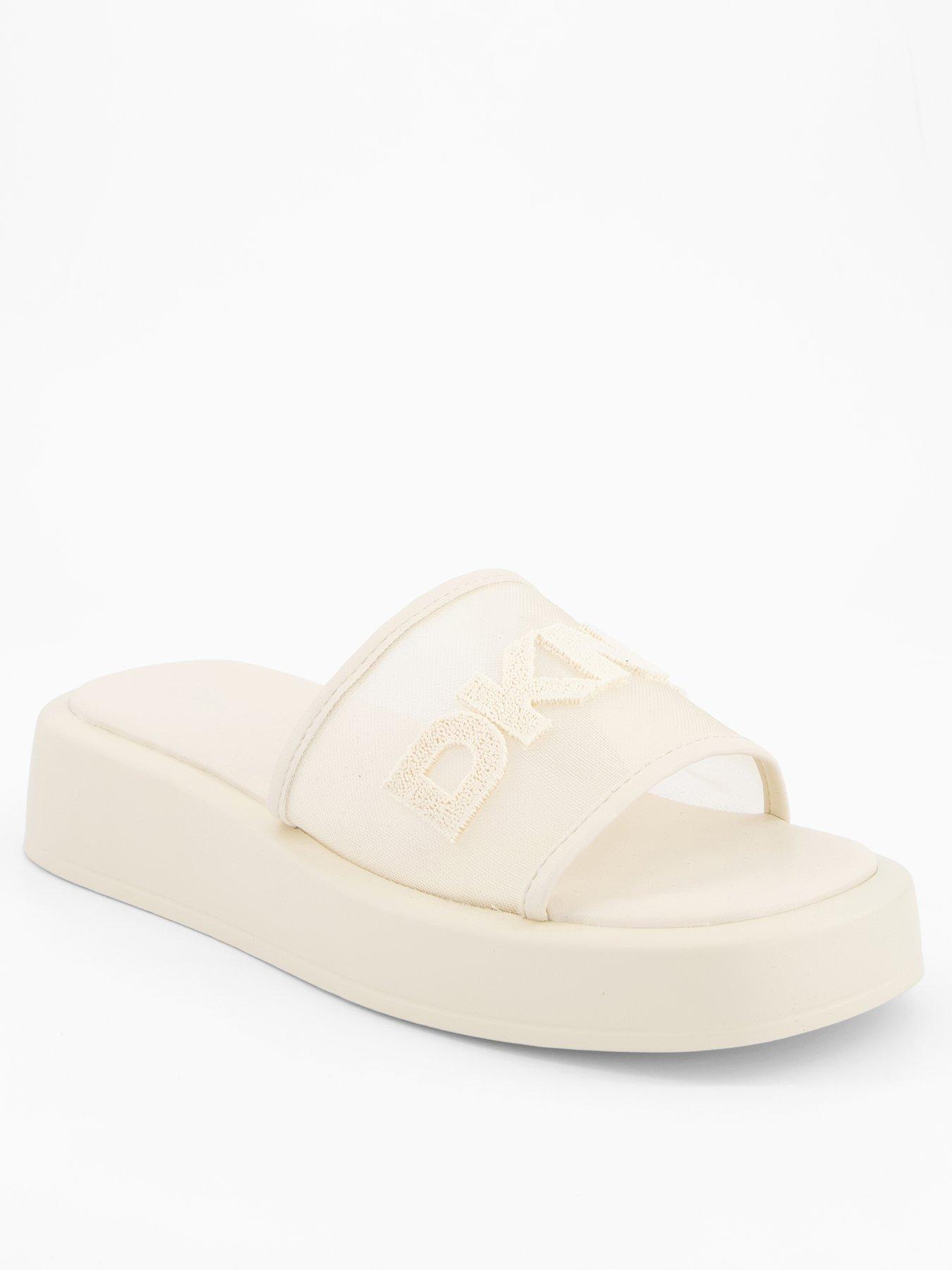 image of dkny-orion-logo-mesh-pl-white