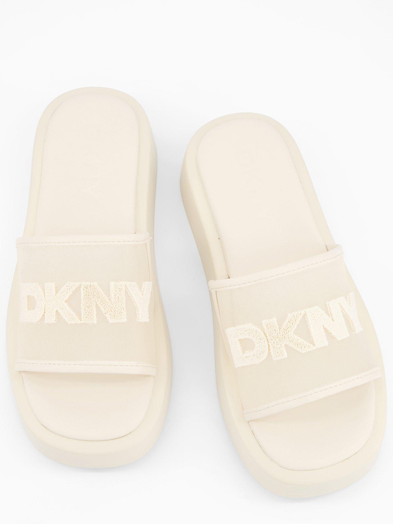  image of dkny-orion-logo-mesh-pl-white