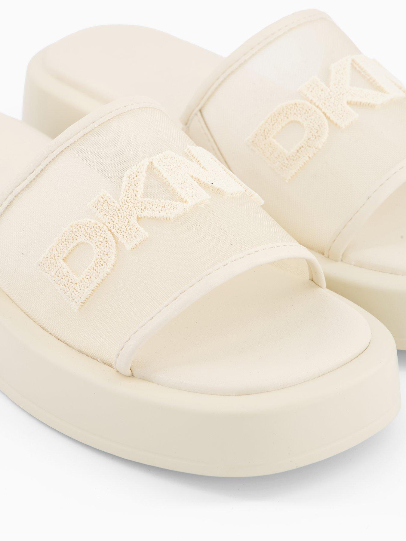  image of dkny-orion-logo-mesh-pl-white