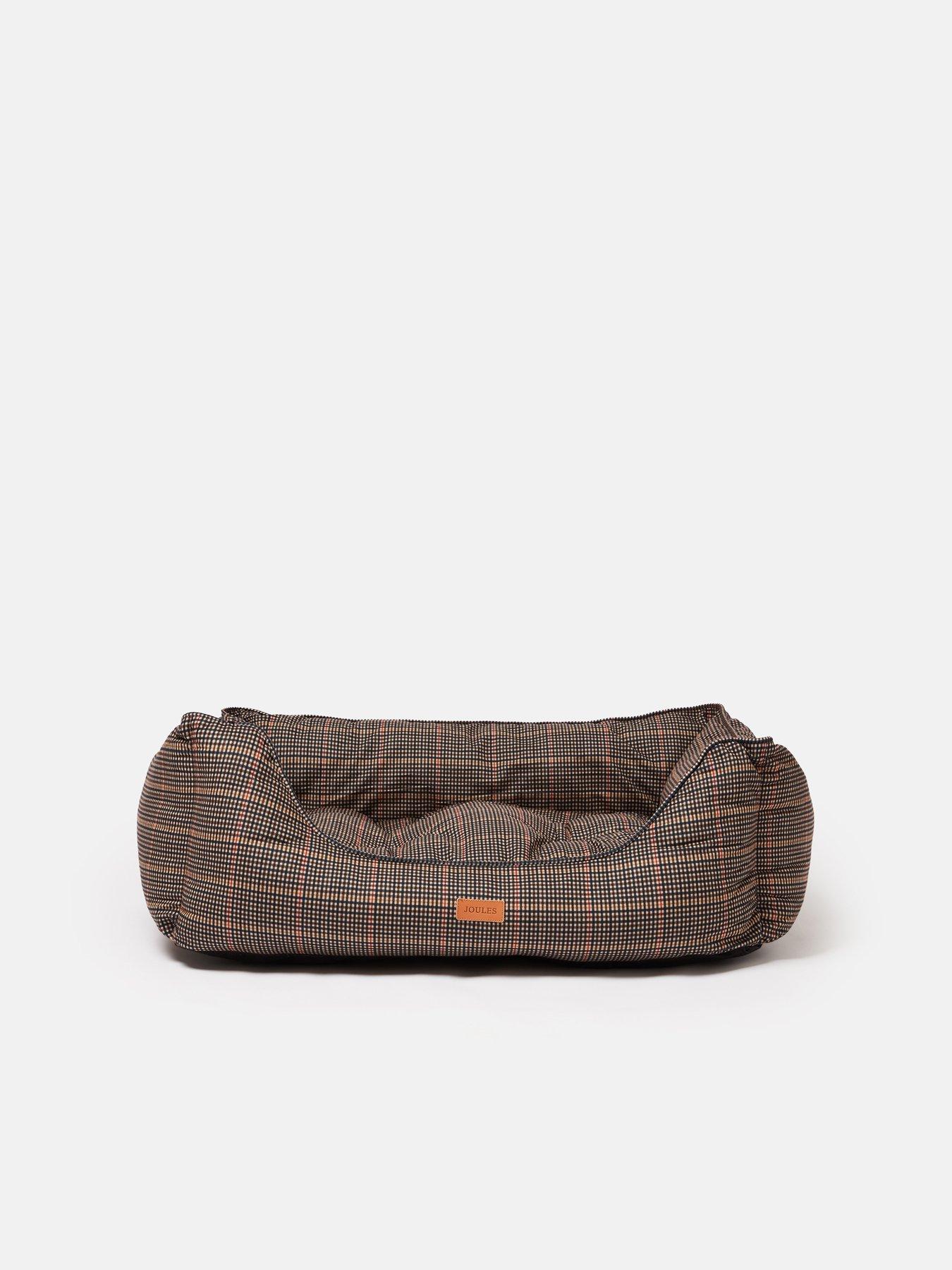  image of joules-henson-check-box-bed-s