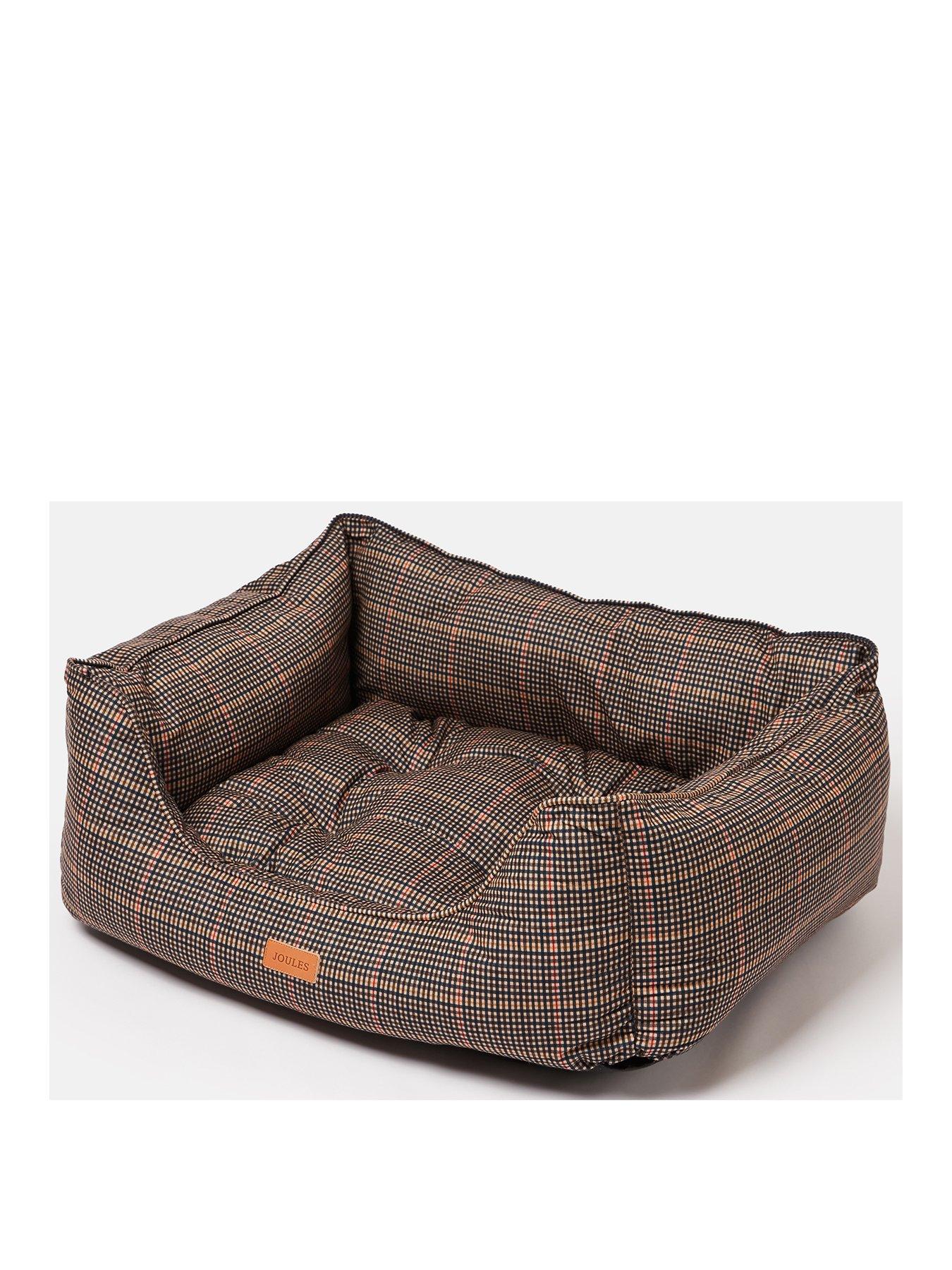  image of joules-henson-check-box-bed-s