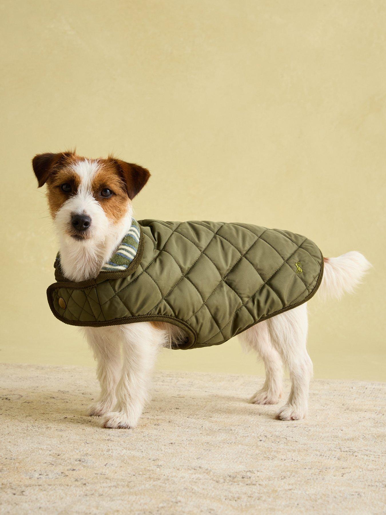  image of joules-khaki-quilted-coat-l