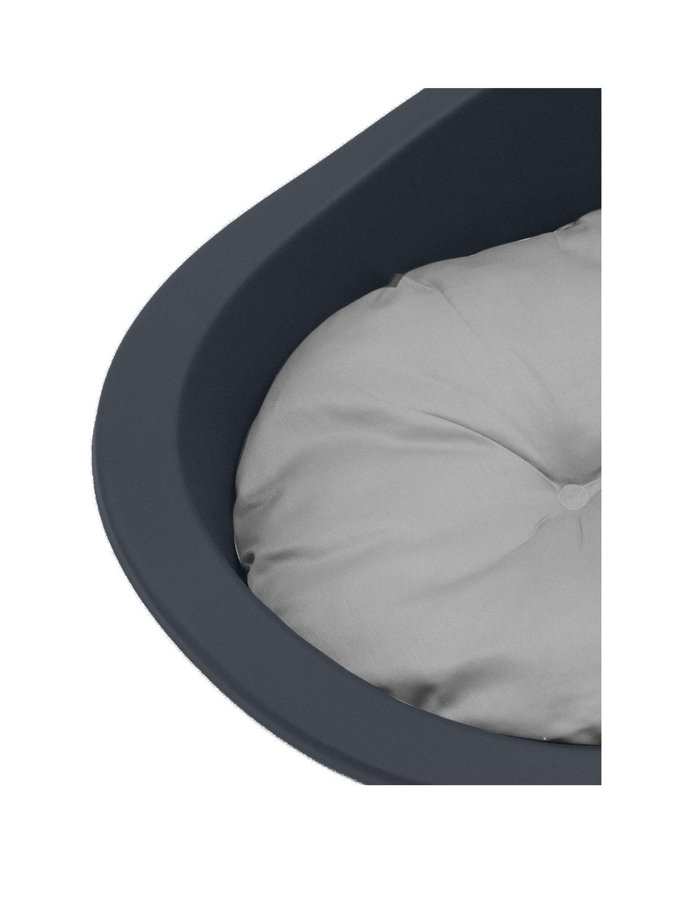 Image 3 of 4 of Rosewood Plastic Pet Bed- Grey