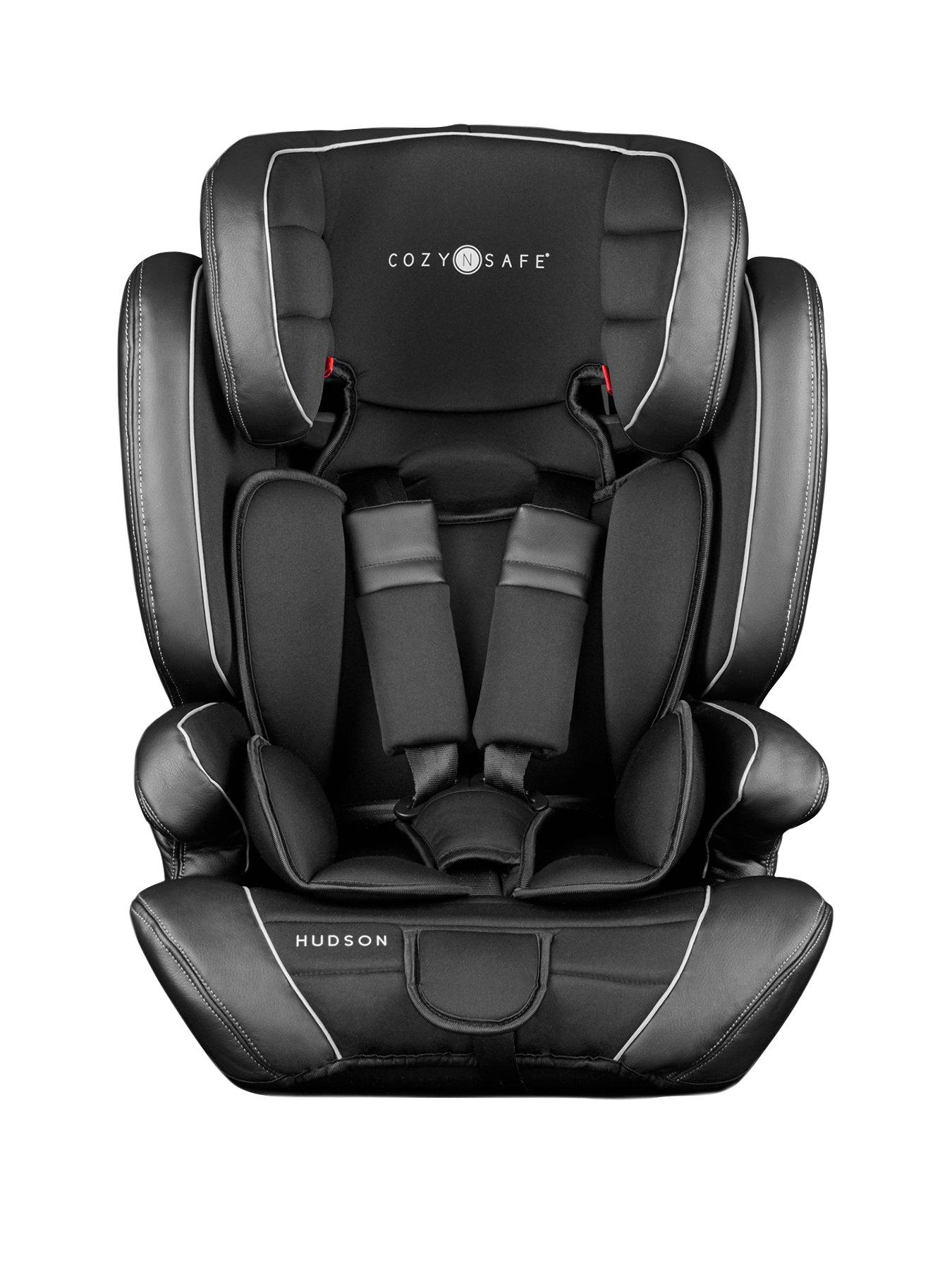 undefined Hudson Group 1/2/3 (9-36kg) 25 KG Harness 1 - 12 years Car Seat - Black