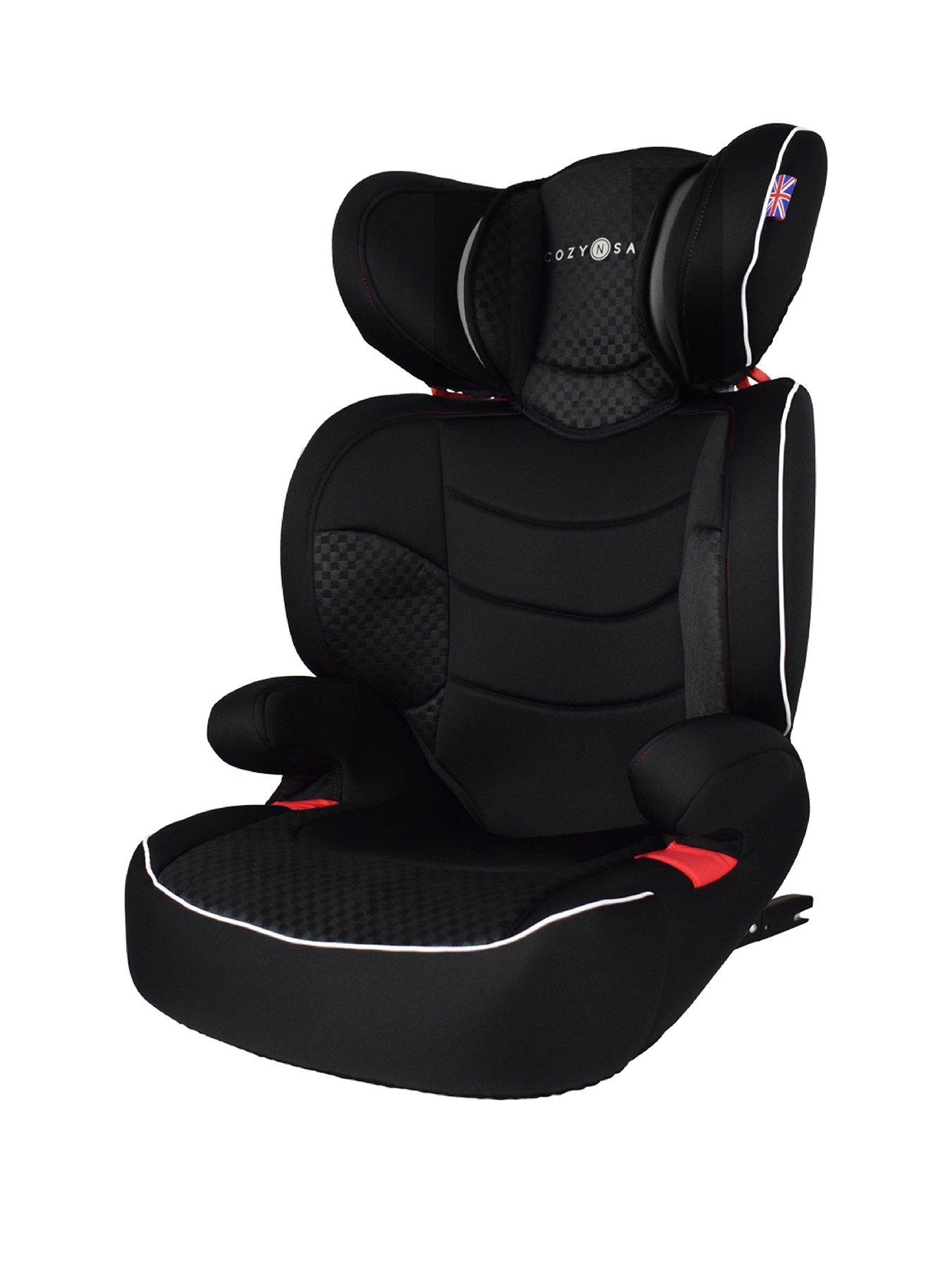 undefined EST229 Augusta EZFix group 2/3 4 - 12 years Car Seat - Black/Grey