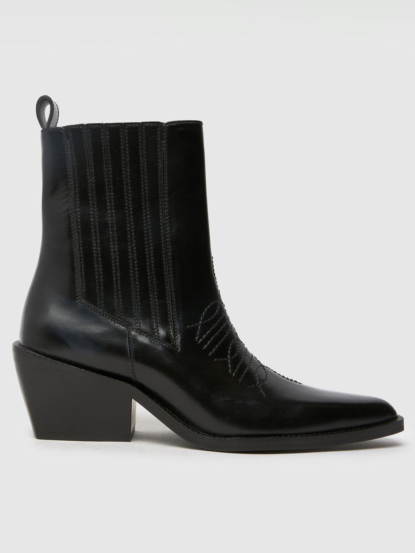  image of schuh-brennan-boots-black