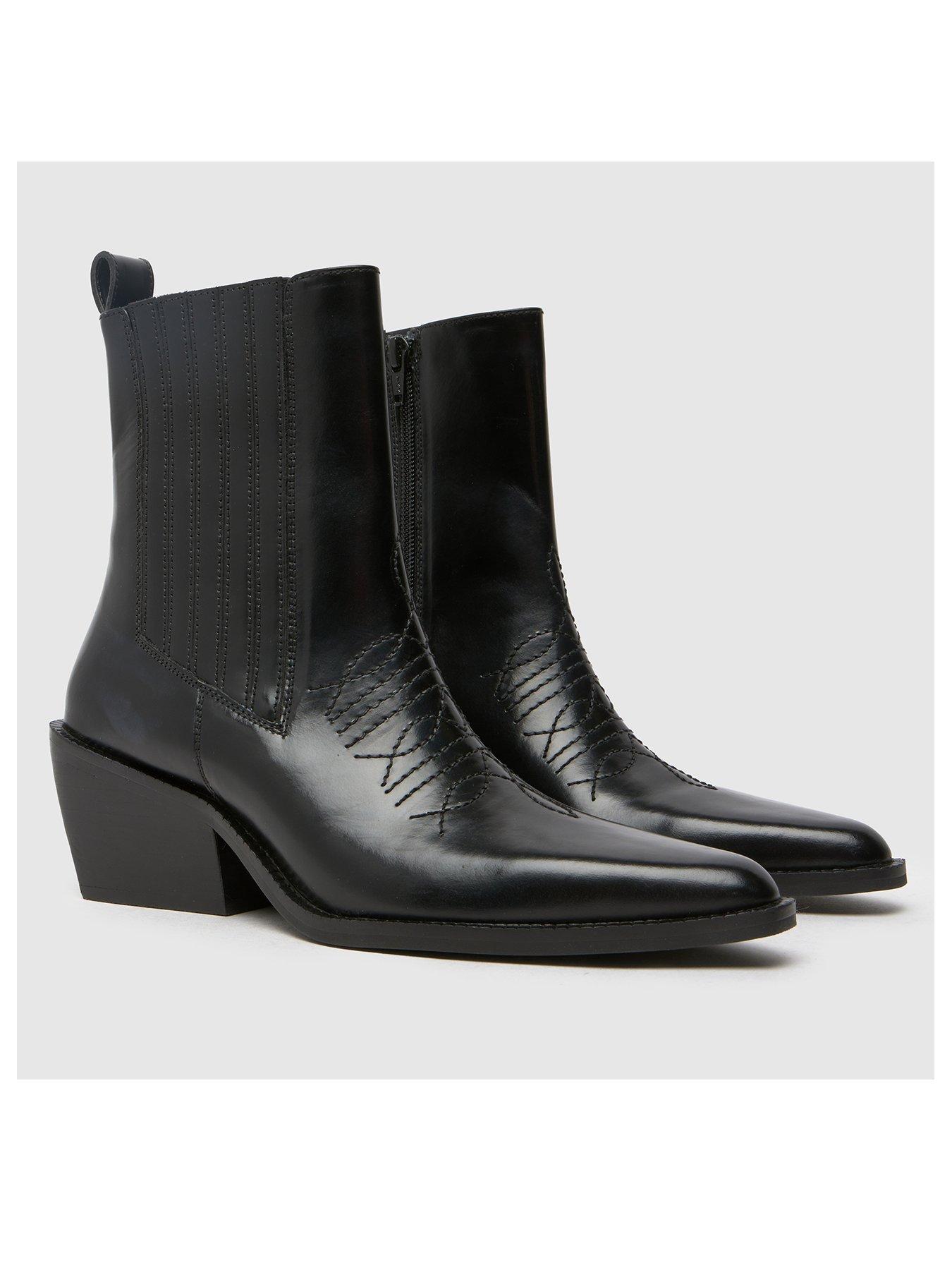  image of schuh-brennan-boots-black