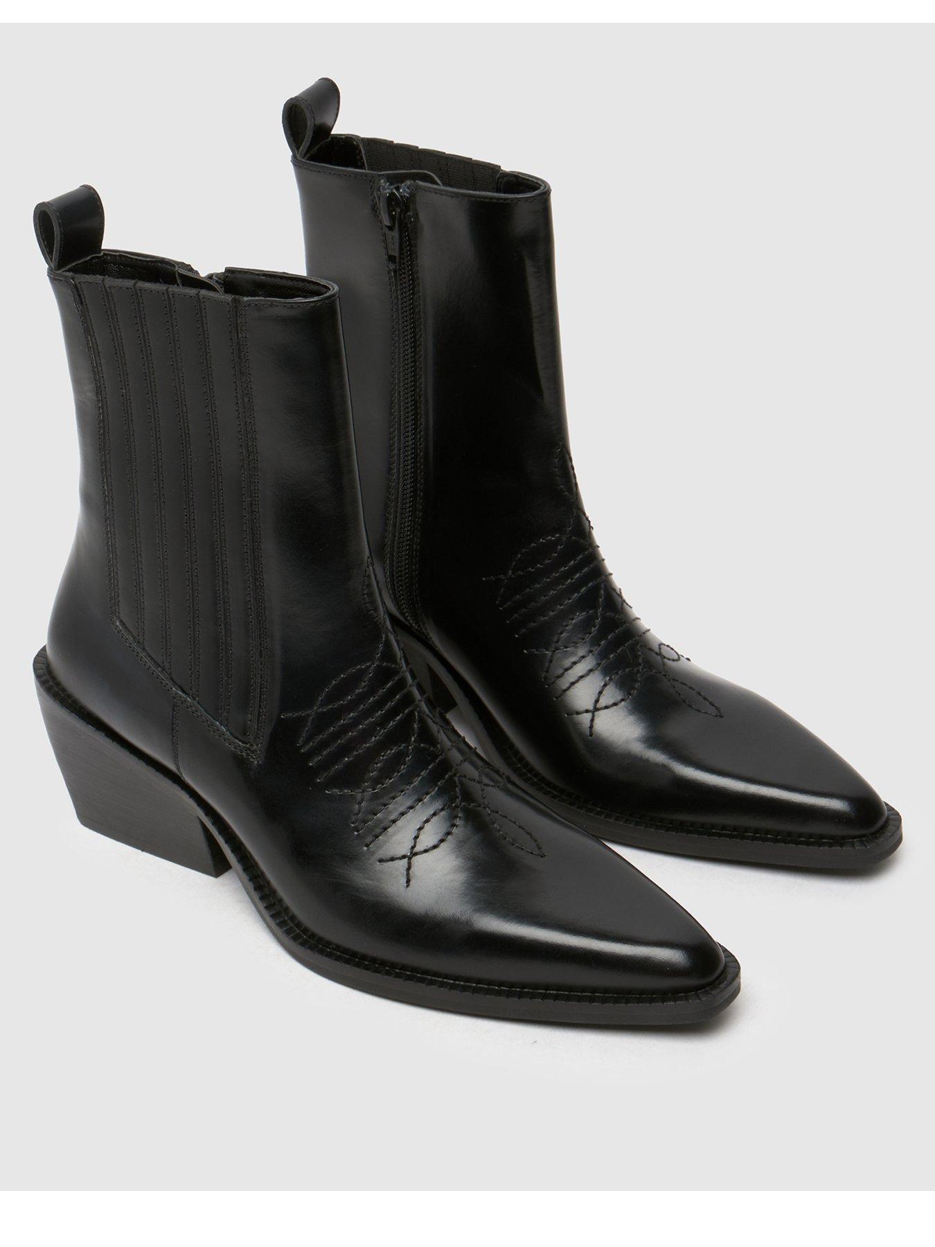  image of schuh-brennan-boots-black