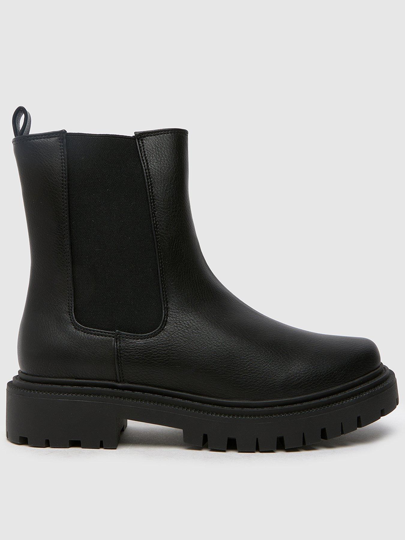 Schuh Wide Fit Averi Chelsea Boot Black littlewoods