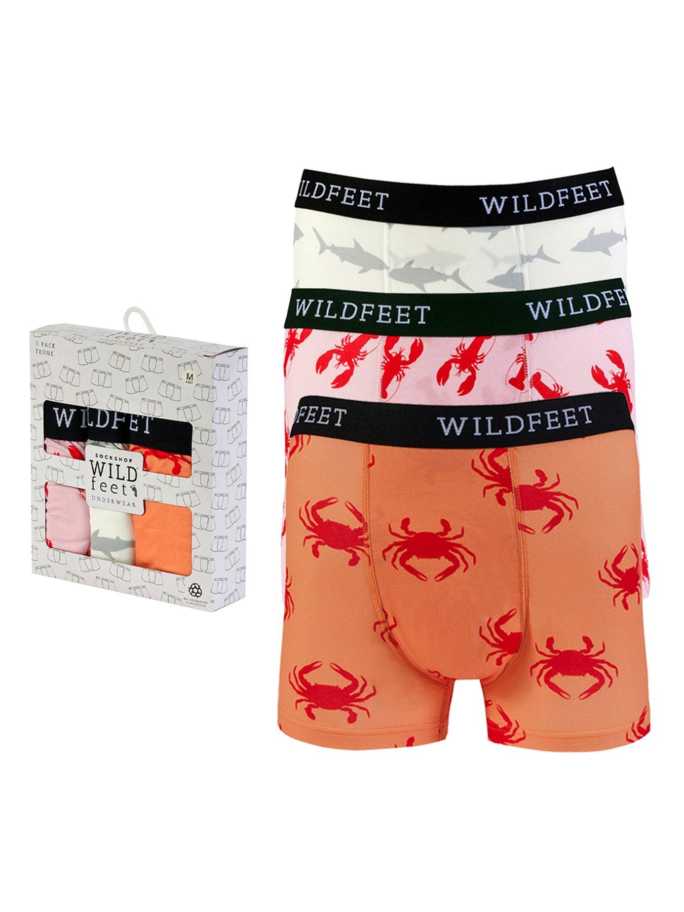 undefined Wild Feet3 Pack Printed Trunks - Multi