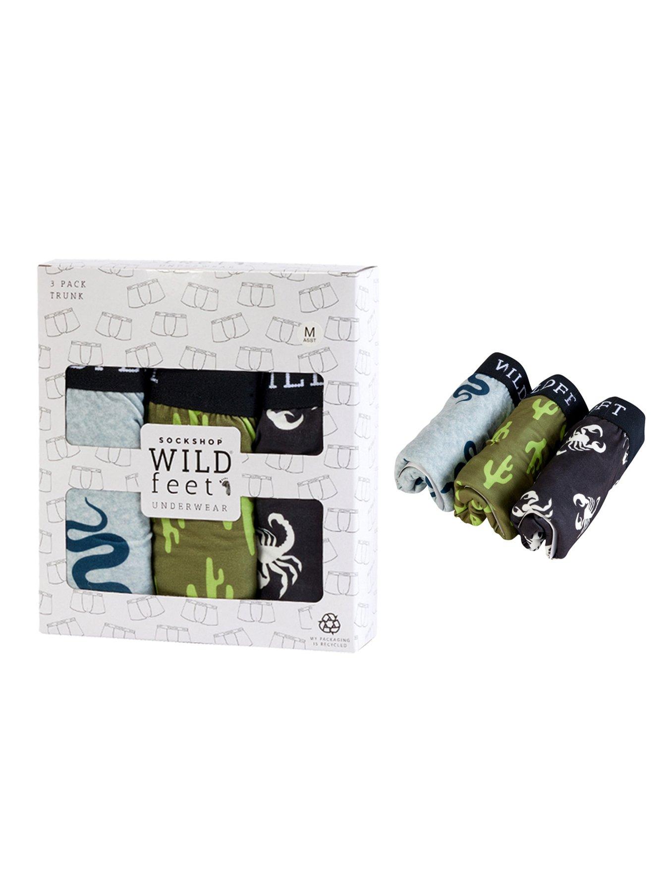  image of wild-feet-wild-feet3-pack-printed-trunks-multi