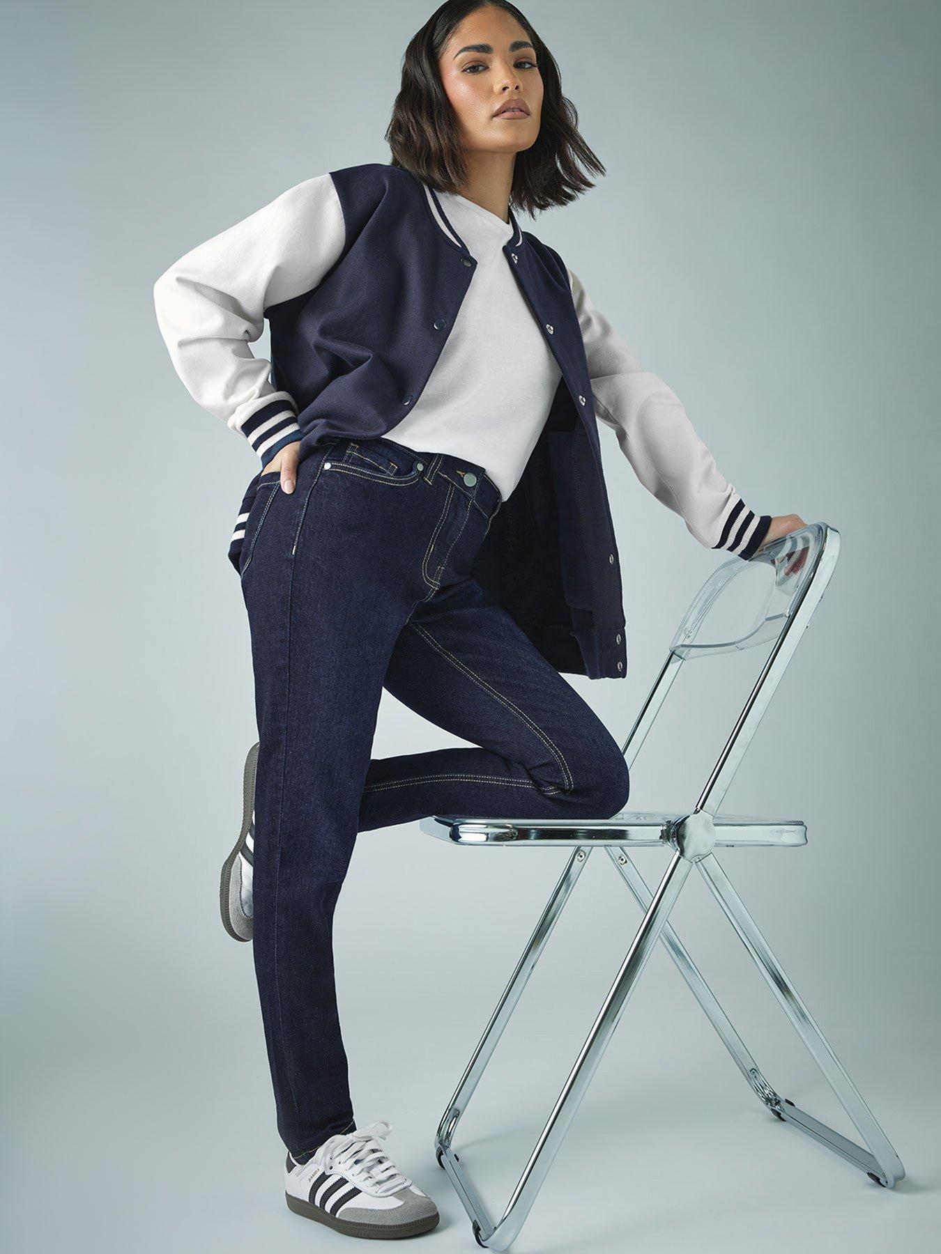 PixieGirl Petite Ava Skinny Jean 27" - Blue | Littlewoods