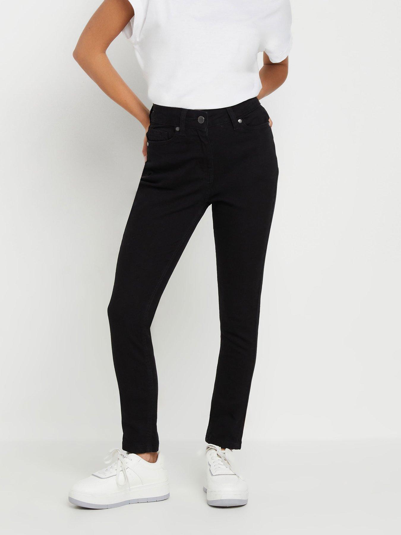 undefined Petite Ava Skinny Jean 27" - Black