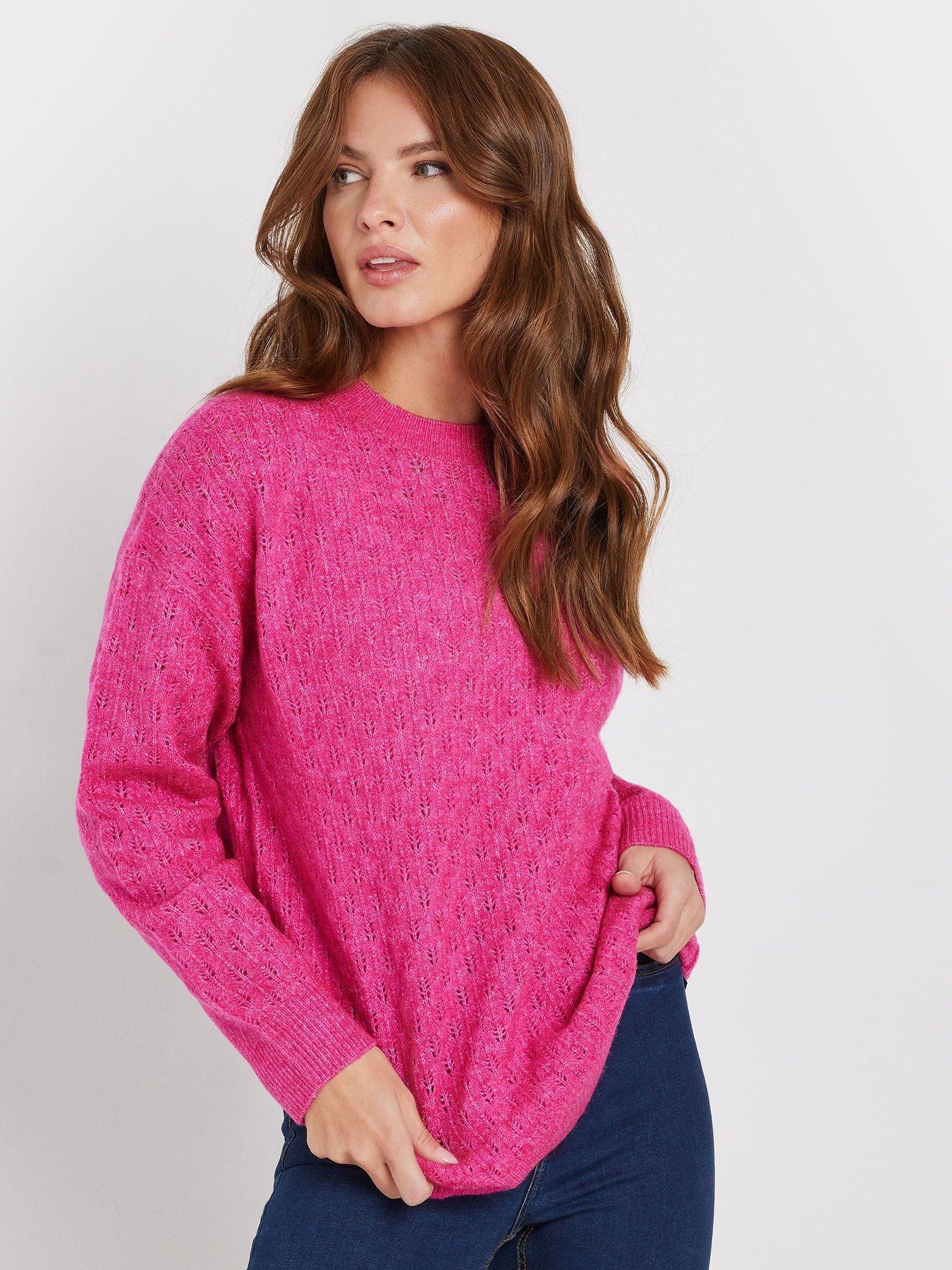 undefined Mid Gauge Jumper - Pink