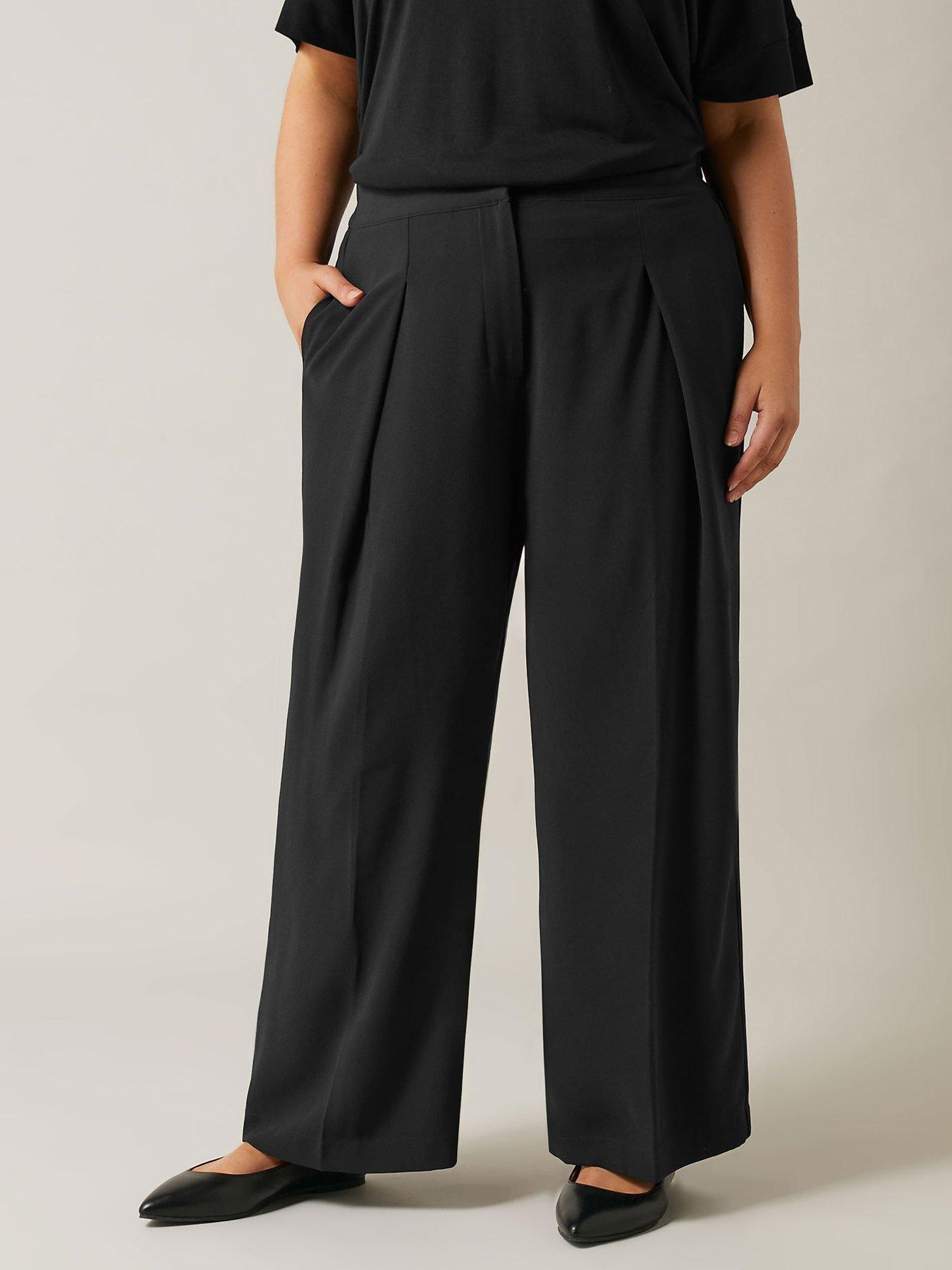 undefined Wide Leg Trouser 29"