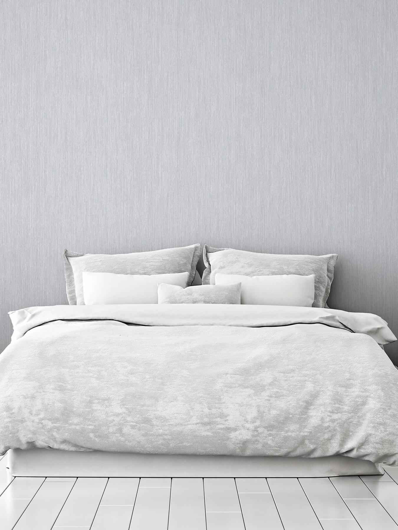  image of arthouse-stardust-silver-wallpaper