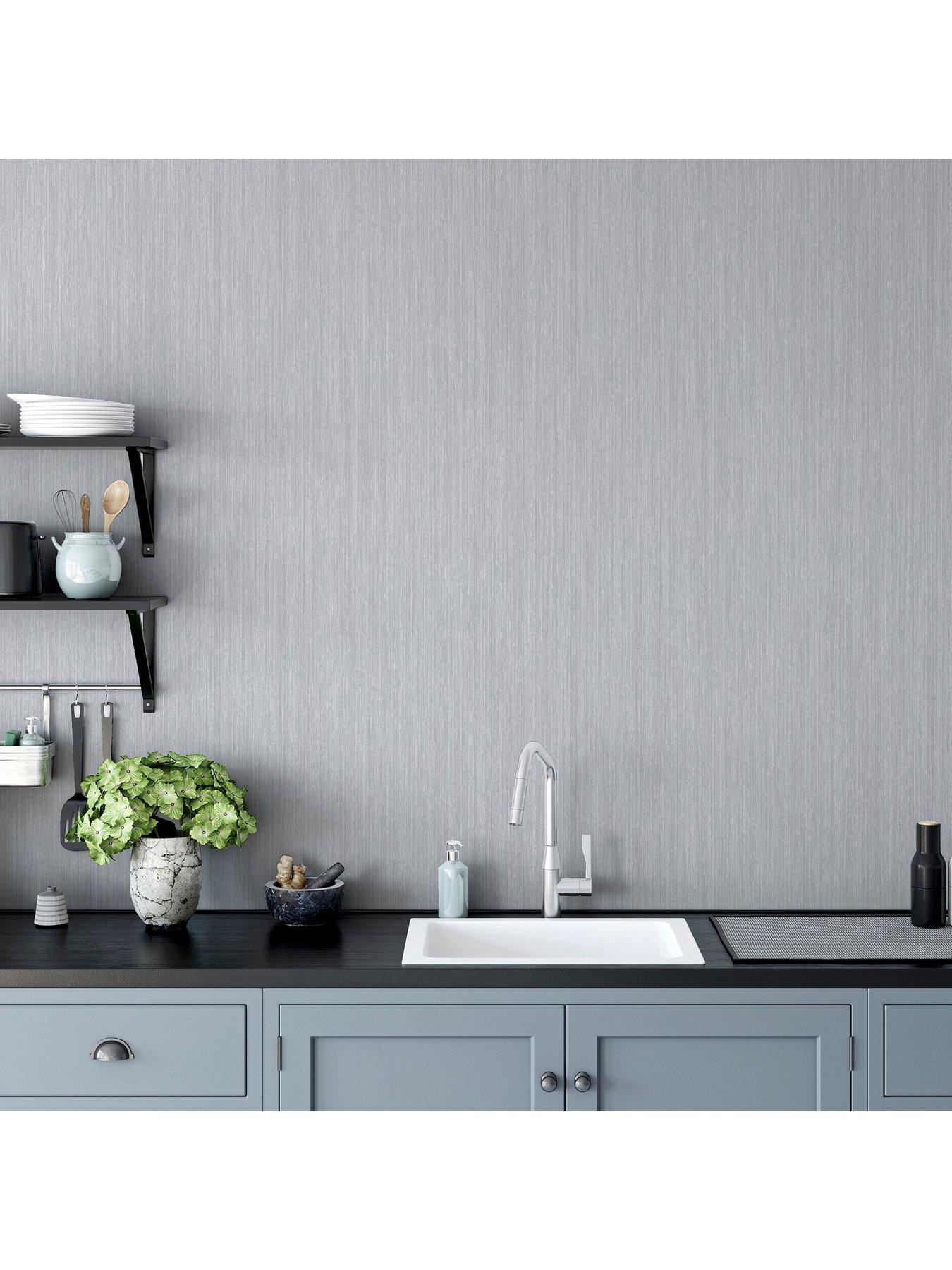  image of arthouse-stardust-silver-wallpaper