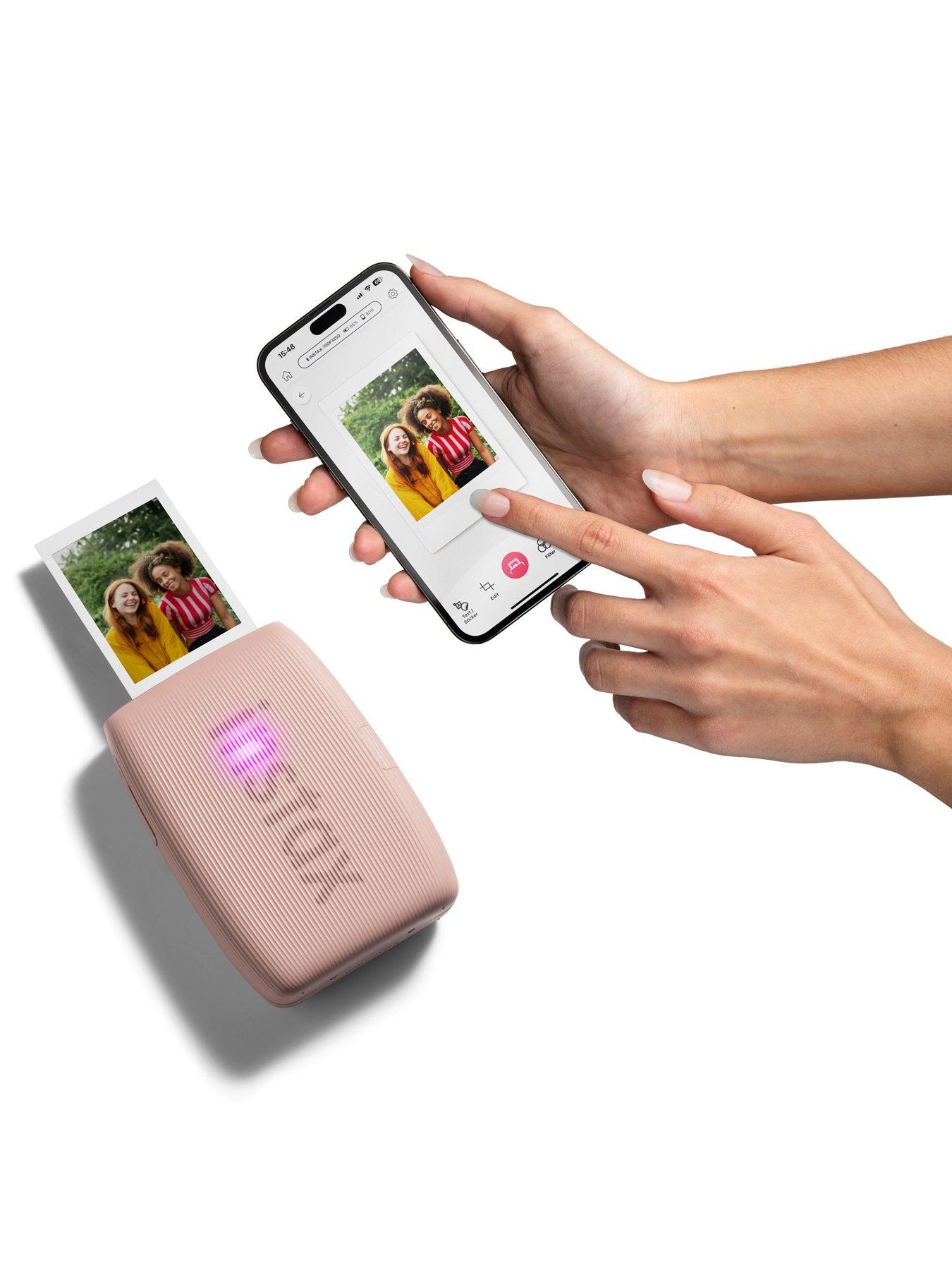  image of fujifilm-instax-mini-link-3-wireless-smartphone-photo-printer-rose-pink-20-shots