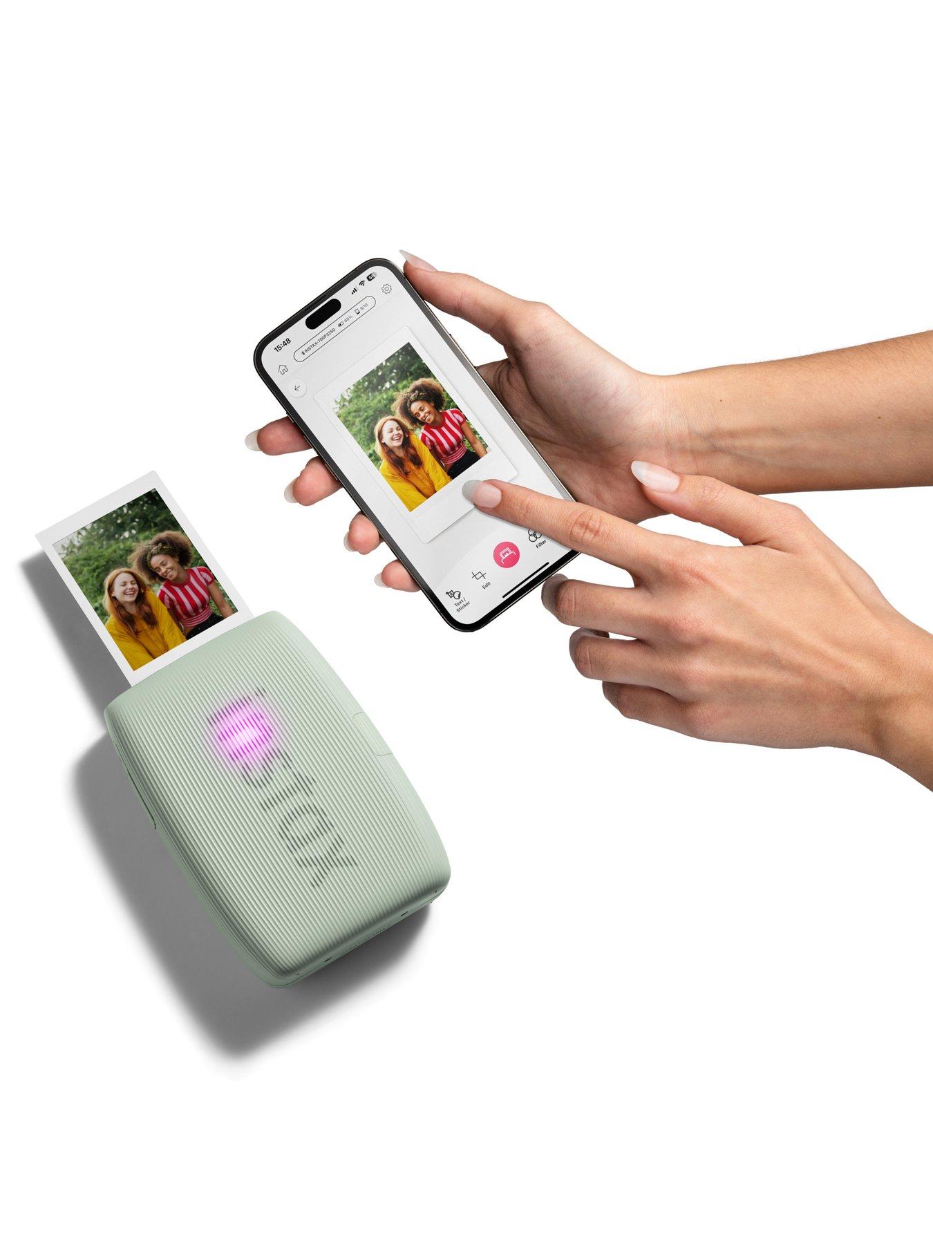  image of fujifilm-instax-mini-link-3-wireless-smartphone-photo-printer-green-20-shots