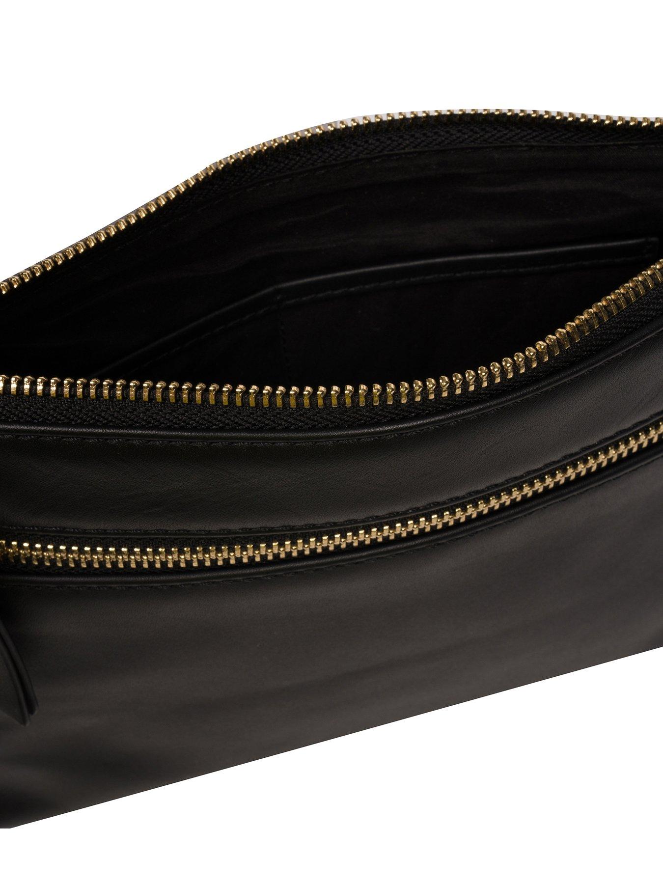  image of pure-luxuries-london-maria-nappa-leather-cross-body-clutch-bag