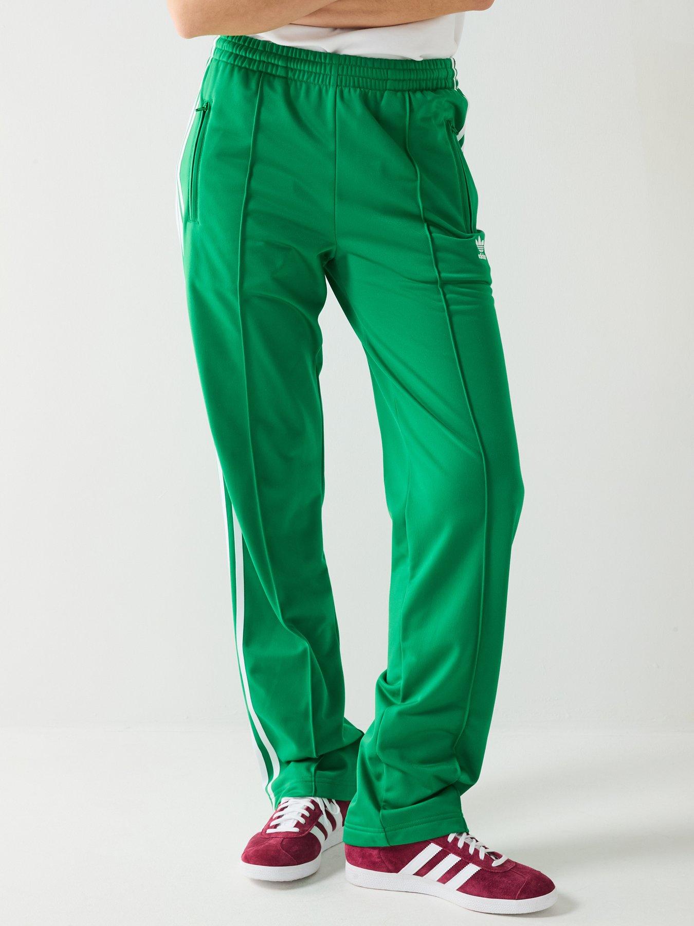 adidas Originals Womens Classics Firebird Tracksuit Bottoms - Green