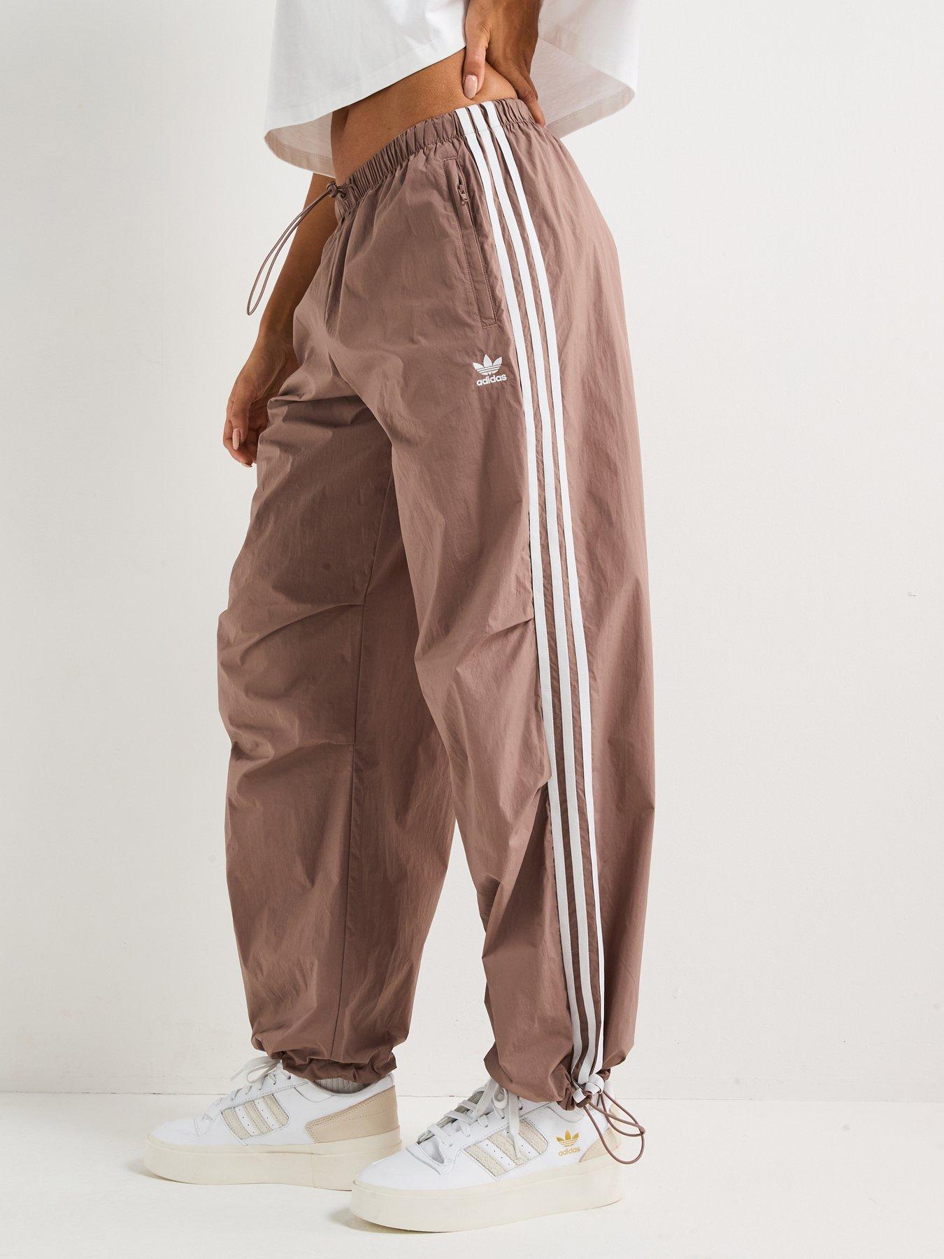 adidas Originals Womens 3-stripes Parachute Tracksuit Bottoms