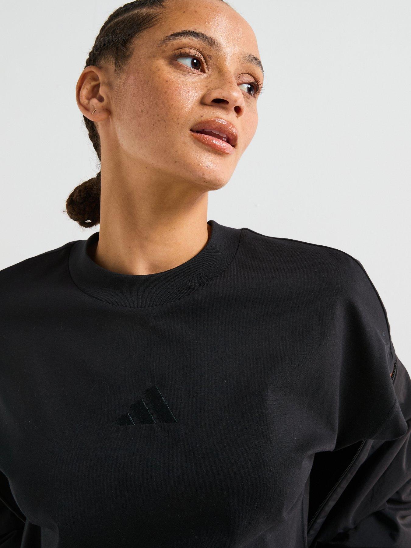  image of adidas-sportswear-womens-all-szn-t-shirt-black