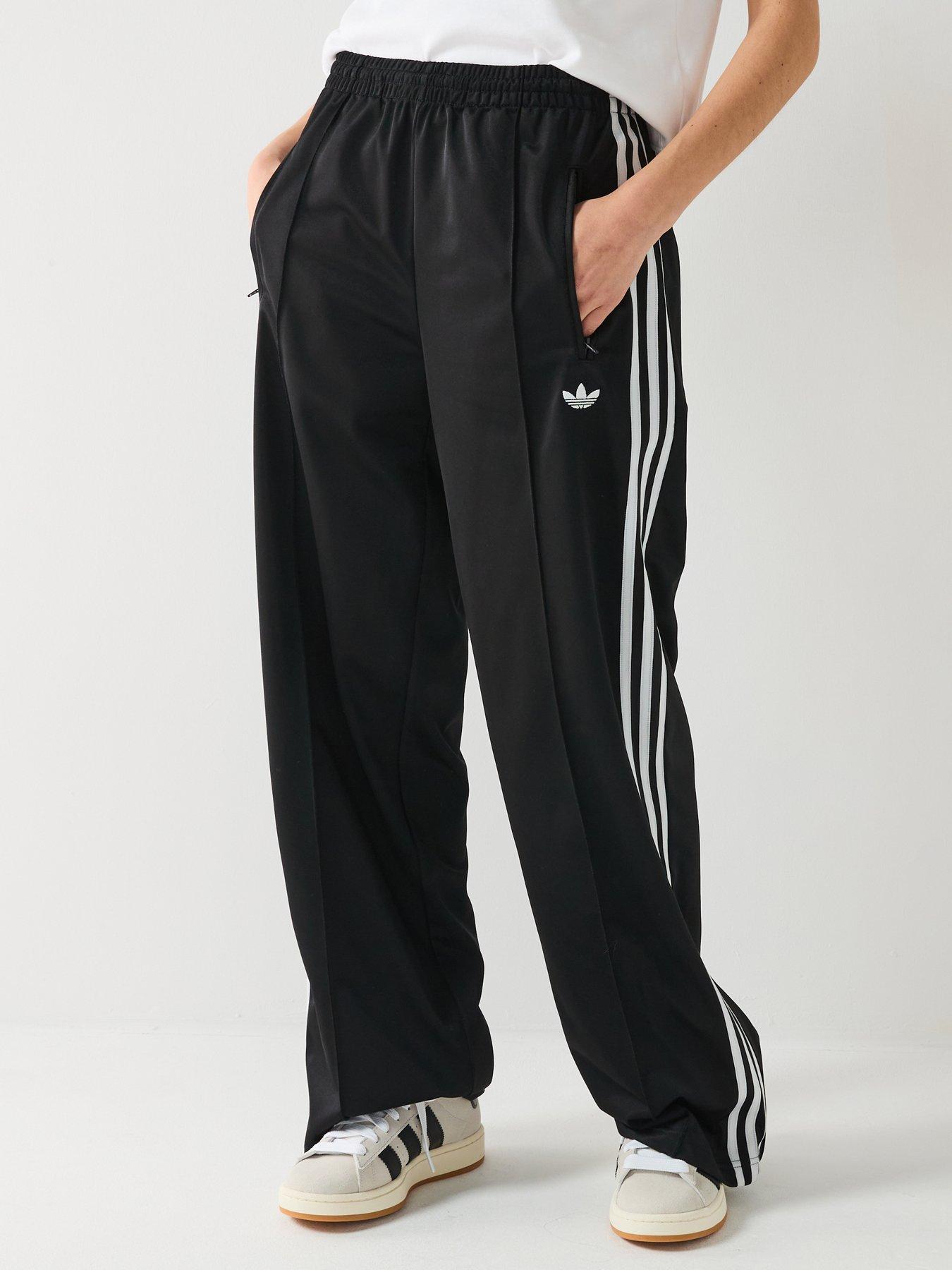  image of adidas-originals-womens-firebird-loose-tracksuit-pants-black