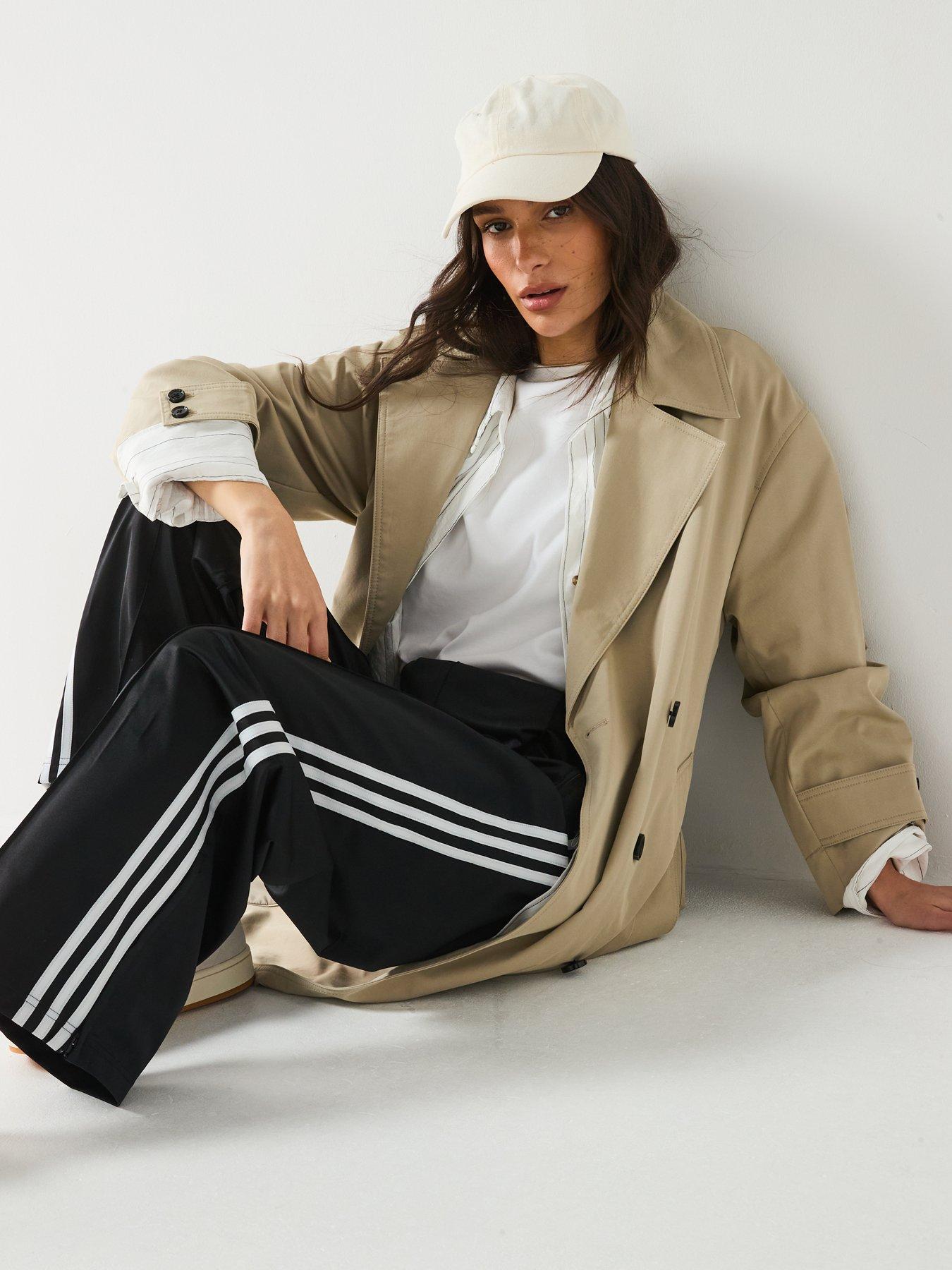  image of adidas-originals-womens-firebird-loose-tracksuit-pants-black