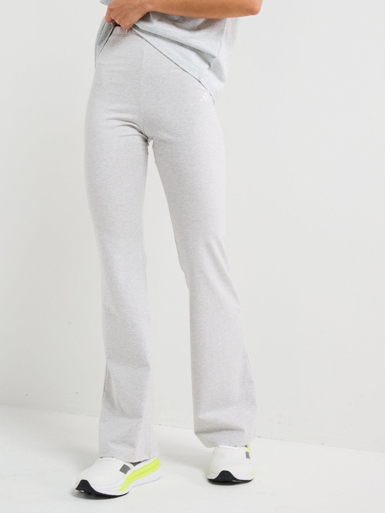 adidas-sportswear-womens-essentials-flared-leggings-grey