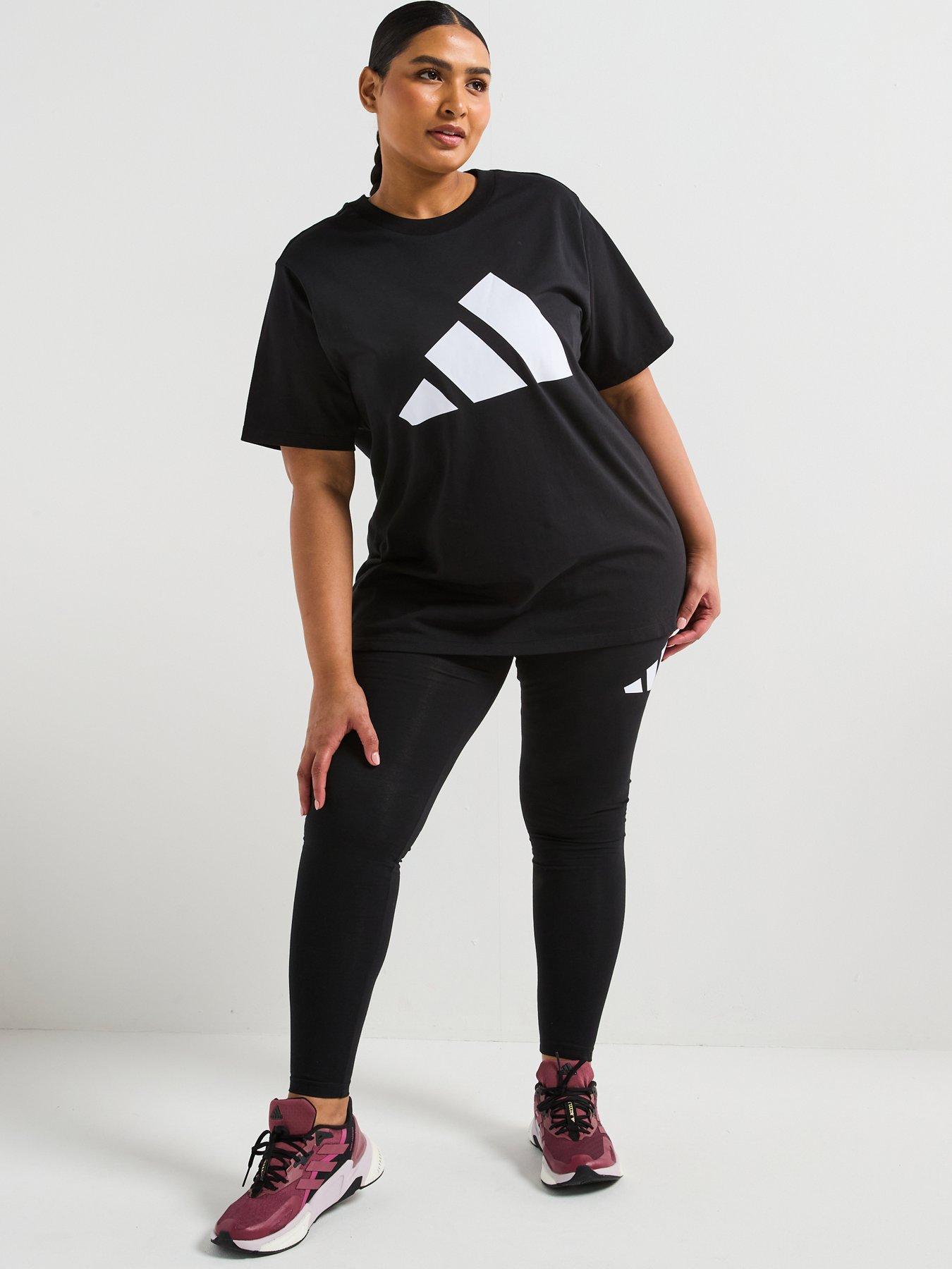  image of adidas-sportswear-womens-plus-size-essentials-big-logo-leggings-black