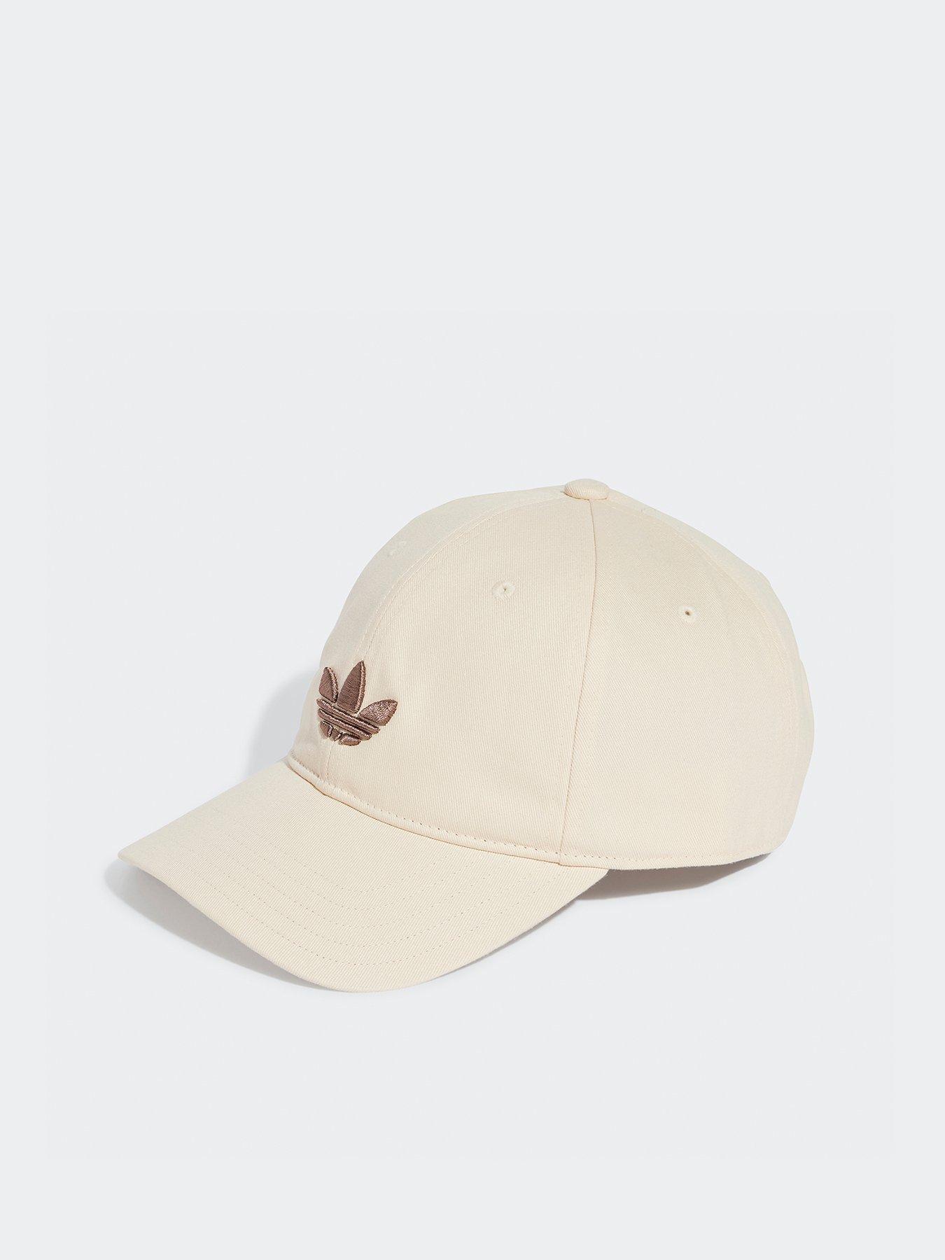 adidas Originals Womens Classic Trefoil Baseball Cap - Wonder White